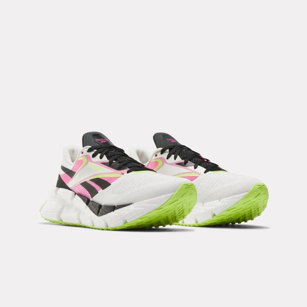 Reebok Footwear Women Floatzig 1 Women's Running Shoes CHALK/BLACK/LASPIN running for mental clarity NarrowToeBox