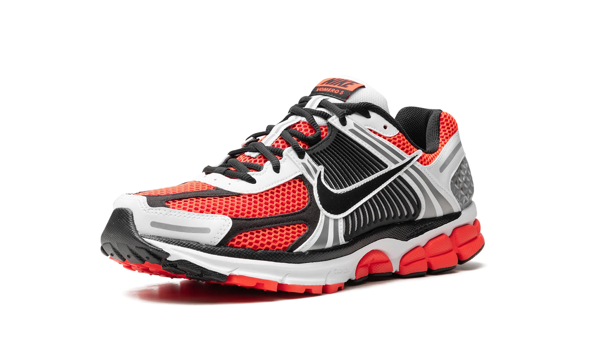 Zoom Vomero 5 SE "Bright Crimson" logo - engraved shoes