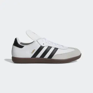 adidas Originals SAMBA CLASSIC Indoor Soccer Shoes | Cloud White-Black | Men's Natural motion Core Motion