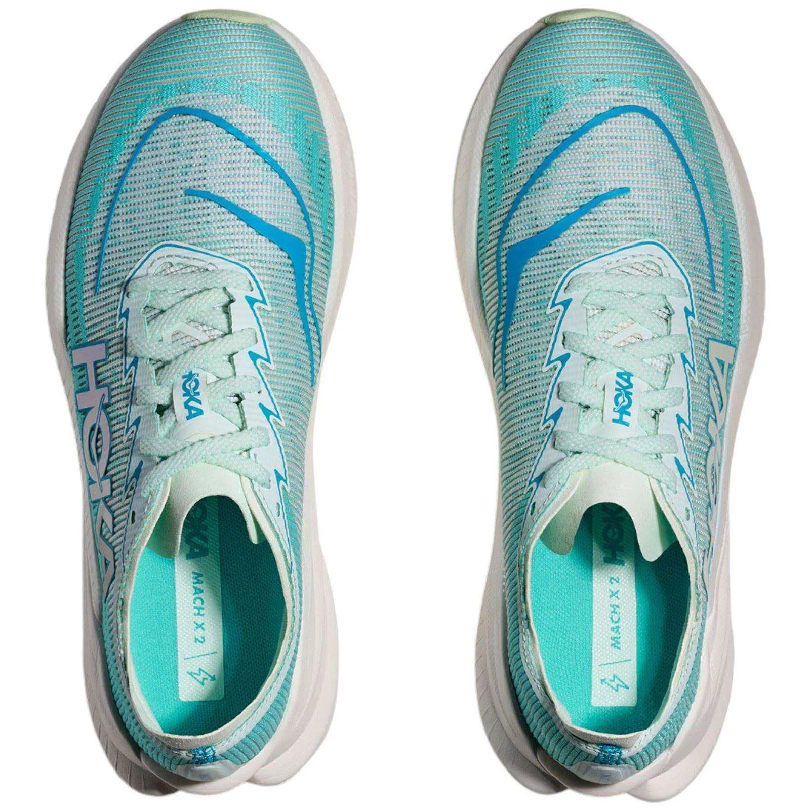 Hoka Mach x2 Womens Running Shoes Multi Layer Midsole