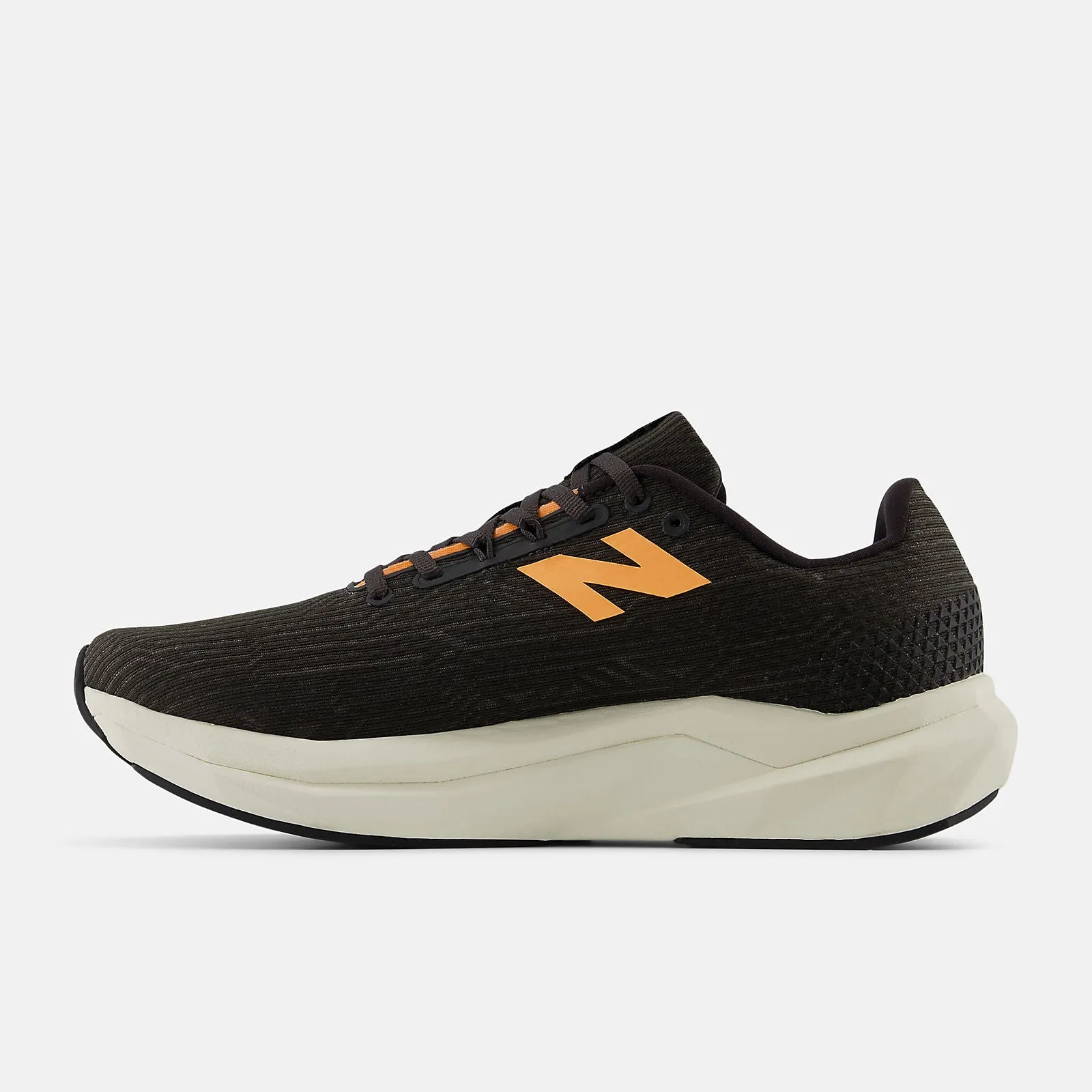New Balance Men'S Fuelcell Propel V5 Black/White Running Shoes Pure Black Impact Resistance