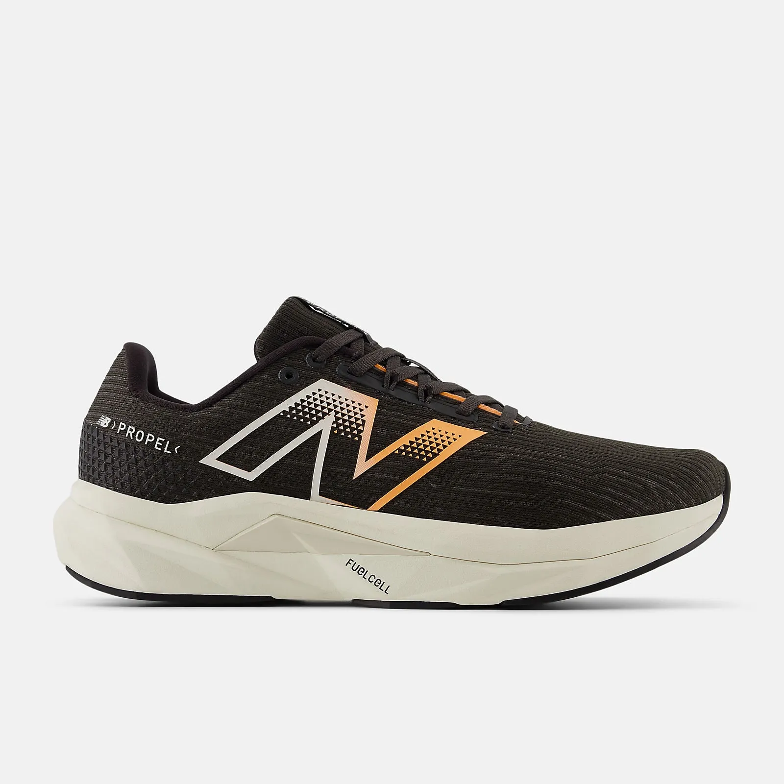 Business Mode Abrasion resistant New Balance Men'S Fuelcell Propel V5 Black/White Running Shoes