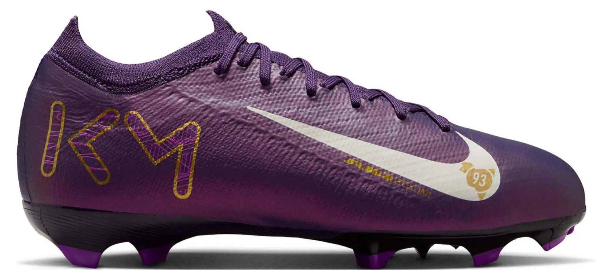 Jr. Mercurial Vapor 16 Pro Kylian Mbapp?? Firm Ground Low Top Junior's Football Boots Leg Slim Vintage Mood