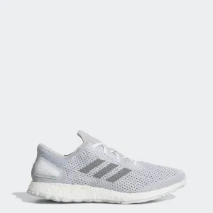 thin - sole shoes Adaptive design adidas PURE BOOST DPR Woven Shoes - Light Grey | Men's