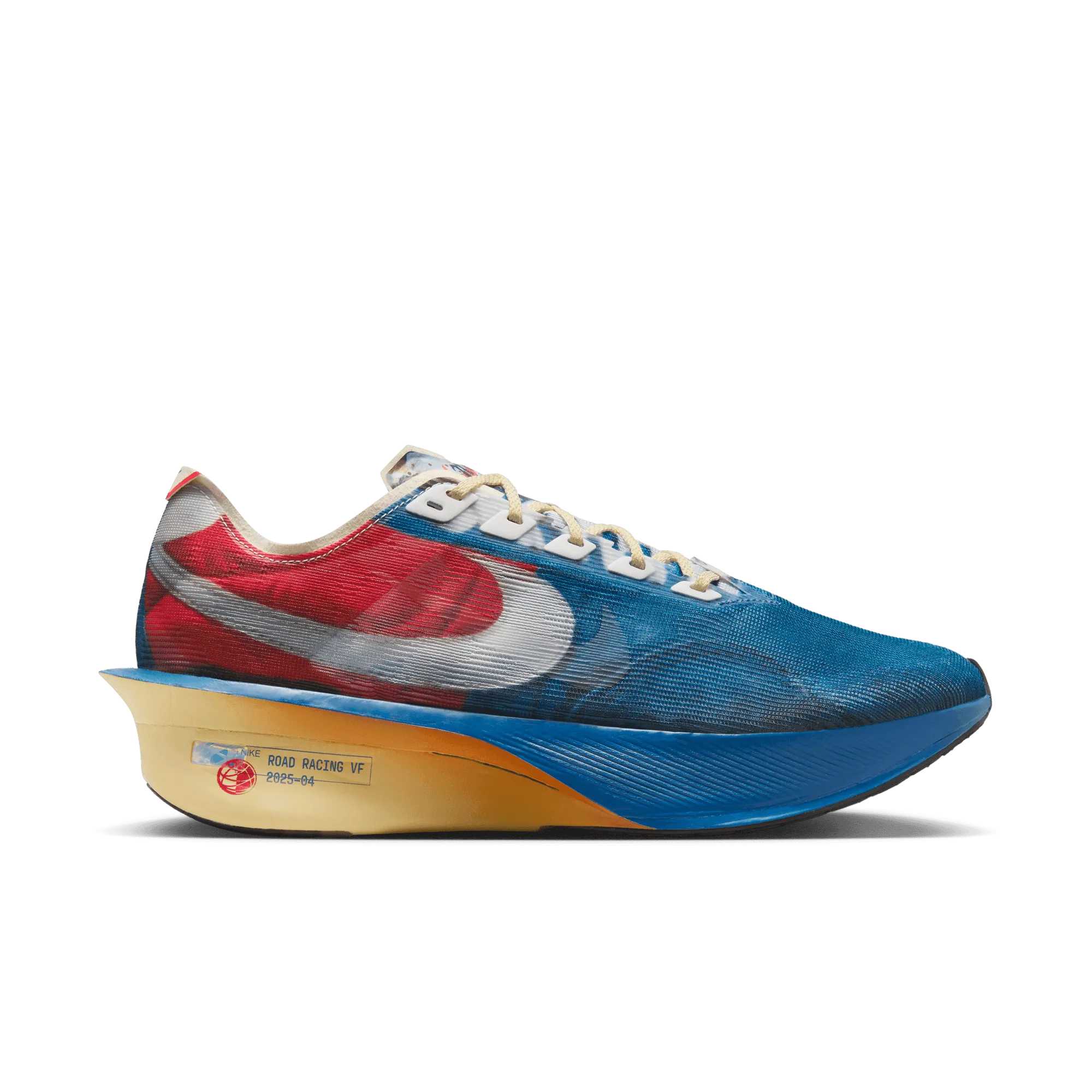 air - filled running gear MEN'S VAPORFLY 4 - D - MULTI COLOR/CLEAR MOUNTAIN BLUE