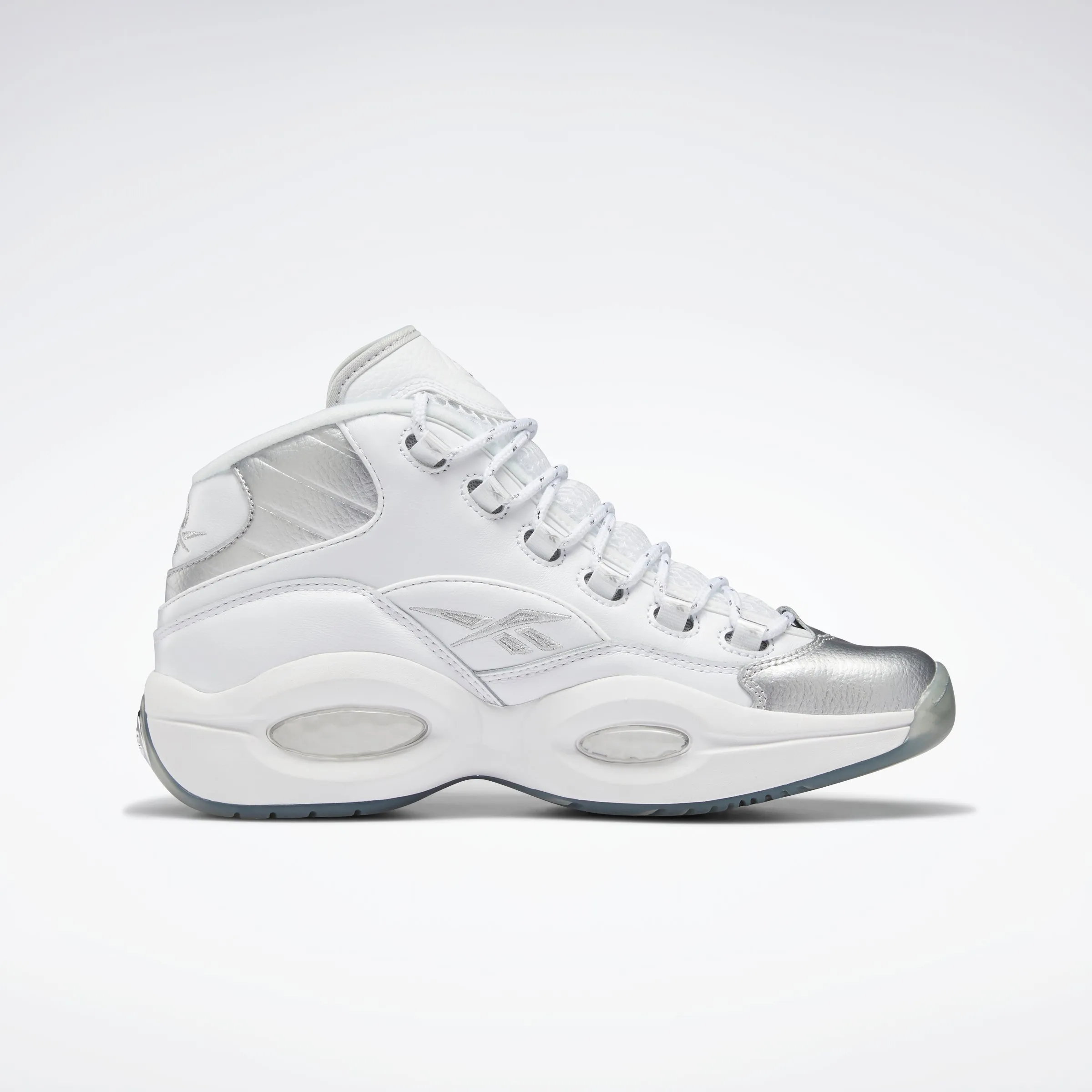 Reebok Footwear Men Question Mid Shoes Ftwwht/Ftwwht/Silvmt Versatile