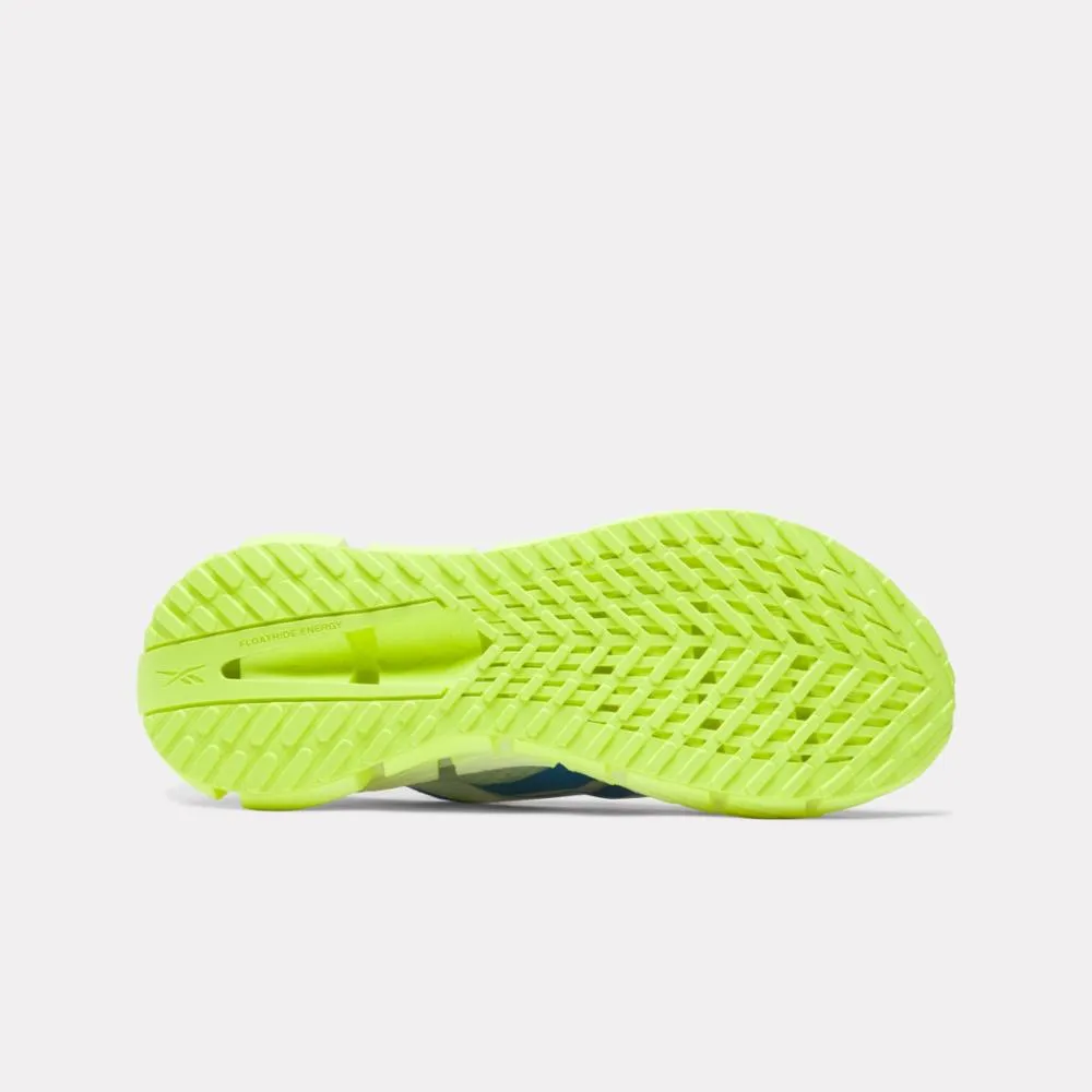 Knee - support Reebok Footwear Men FloatZig 1 Shoes FOOTWEARWHITE/DIGITAL LIME/KIN