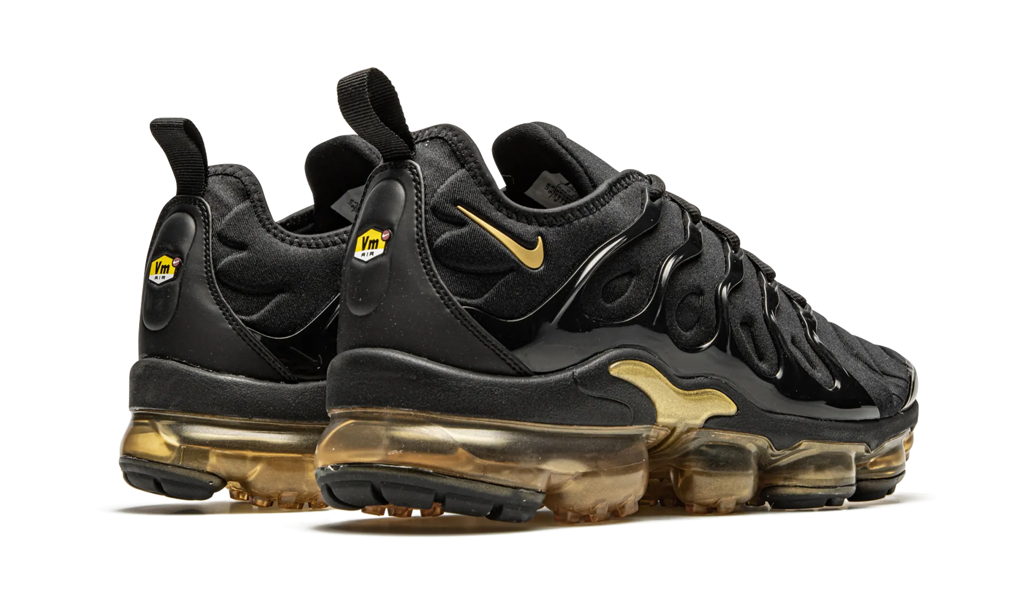 non - reflective shoes Air VaporMax Plus "Black / Gold"