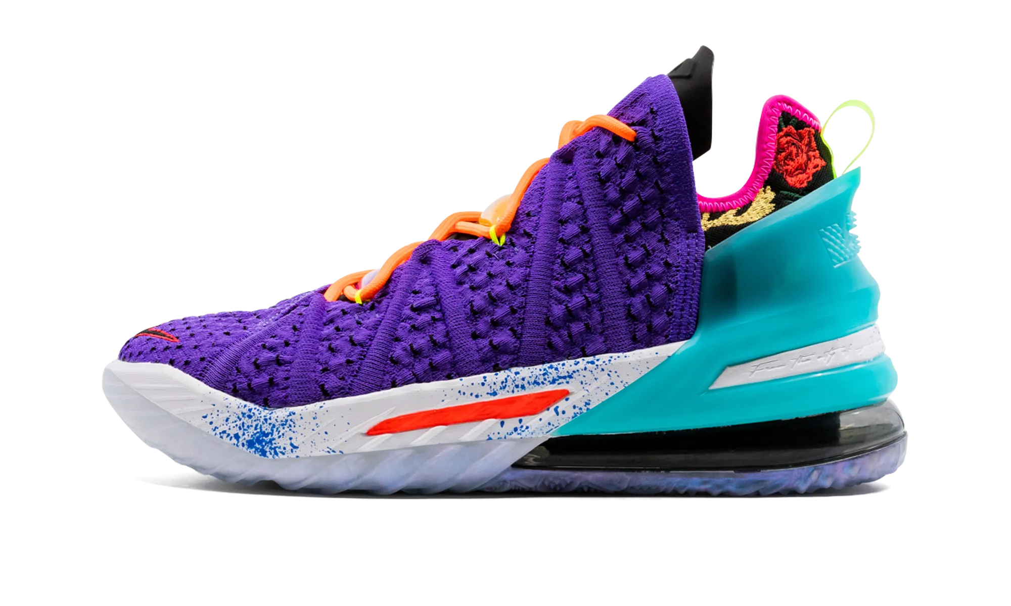 LeBron 18 "Best 10-18" Flexible Upper Material Vertical Impact Zone