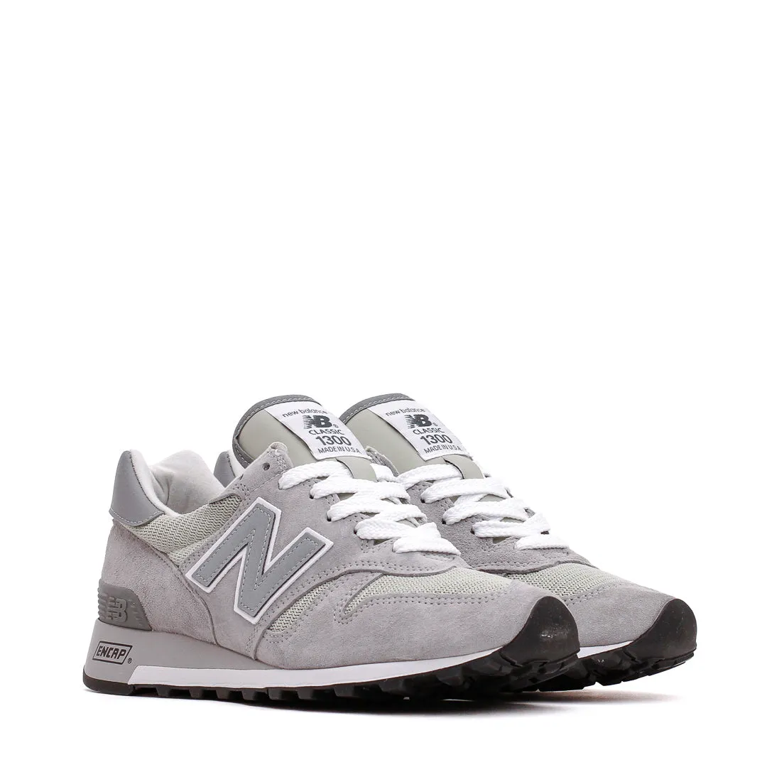 Quick Drying Interior Quick Change New Balance Unisex Made in USA 1300 Kool Gray U1300GY