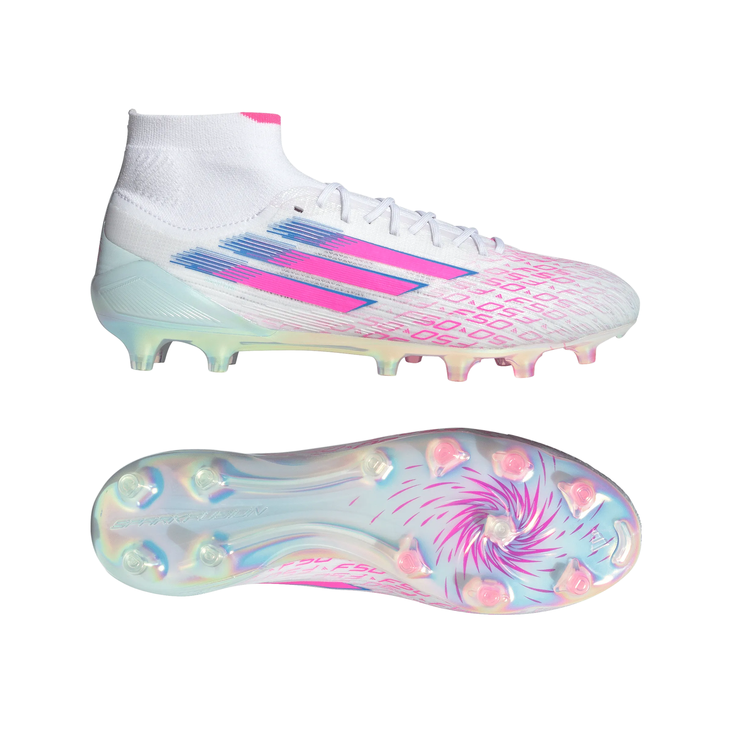 F50 Sparkfusion Elite Mid Women's FG/AG - Trinity Rodman Special Edition (JH7650) Kids Play