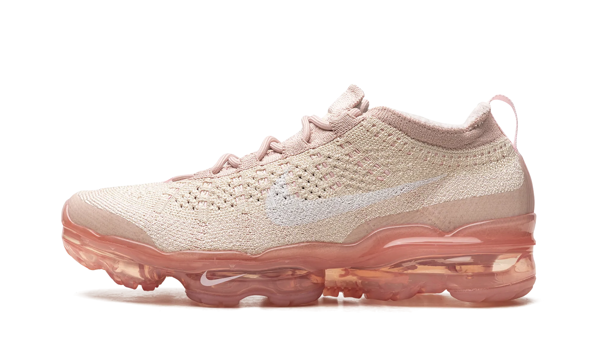 shock - absorption technology running in a rainforest area shoes AIR VAPORMAX 2023 FLYKNIT WMNS "Oatmeal Pearl Pink"