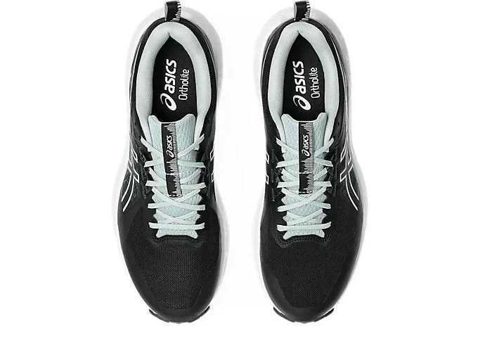 Asics Men'S Gel Sonoma 8 Black/Lake Grey Trail Running Shoes Secure fit