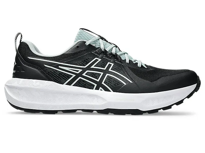 Asics Men'S Gel Sonoma 8 Black/Lake Grey Trail Running Shoes Calm Step