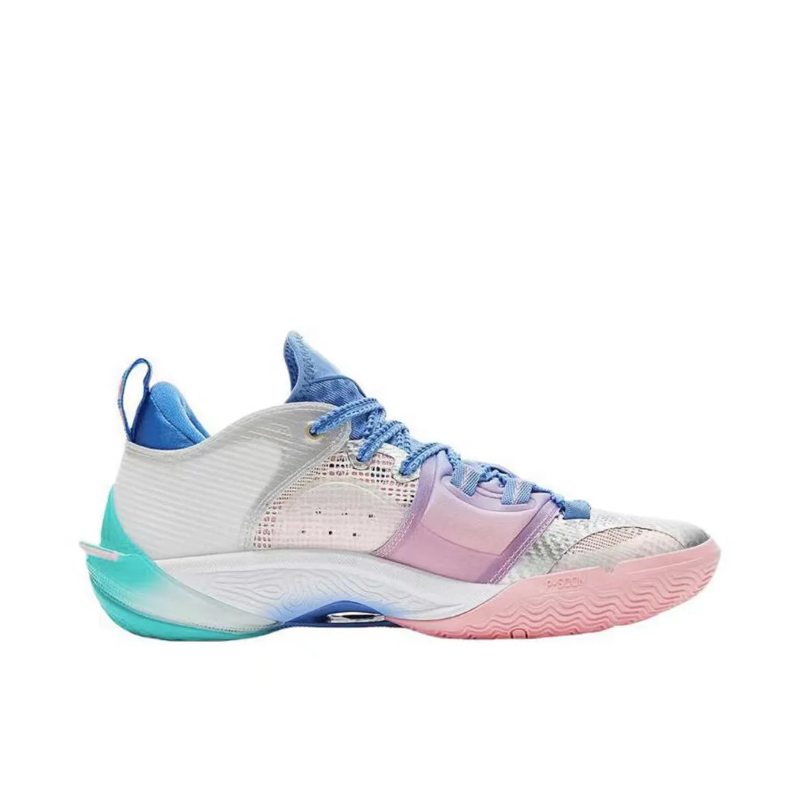 Go Sport Vulcanized Sole Tech Jose Alvarado x Peak Taichi Flash 6 - White/Blue/Pink