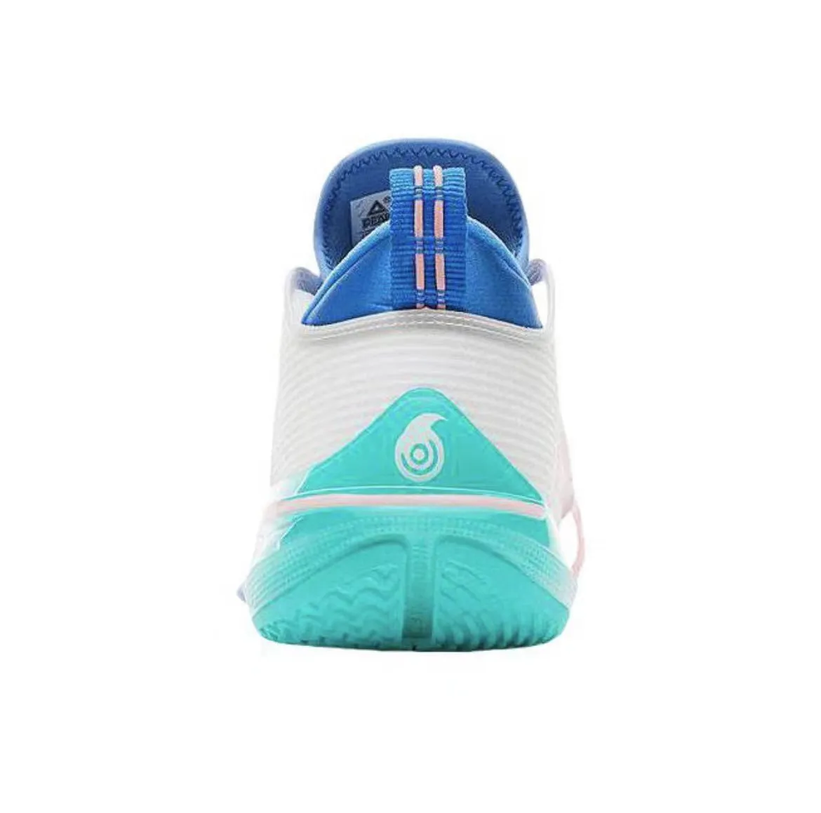 Snug Ankle Hugger Motion Control Design Jose Alvarado x Peak Taichi Flash 6 - White/Blue/Pink