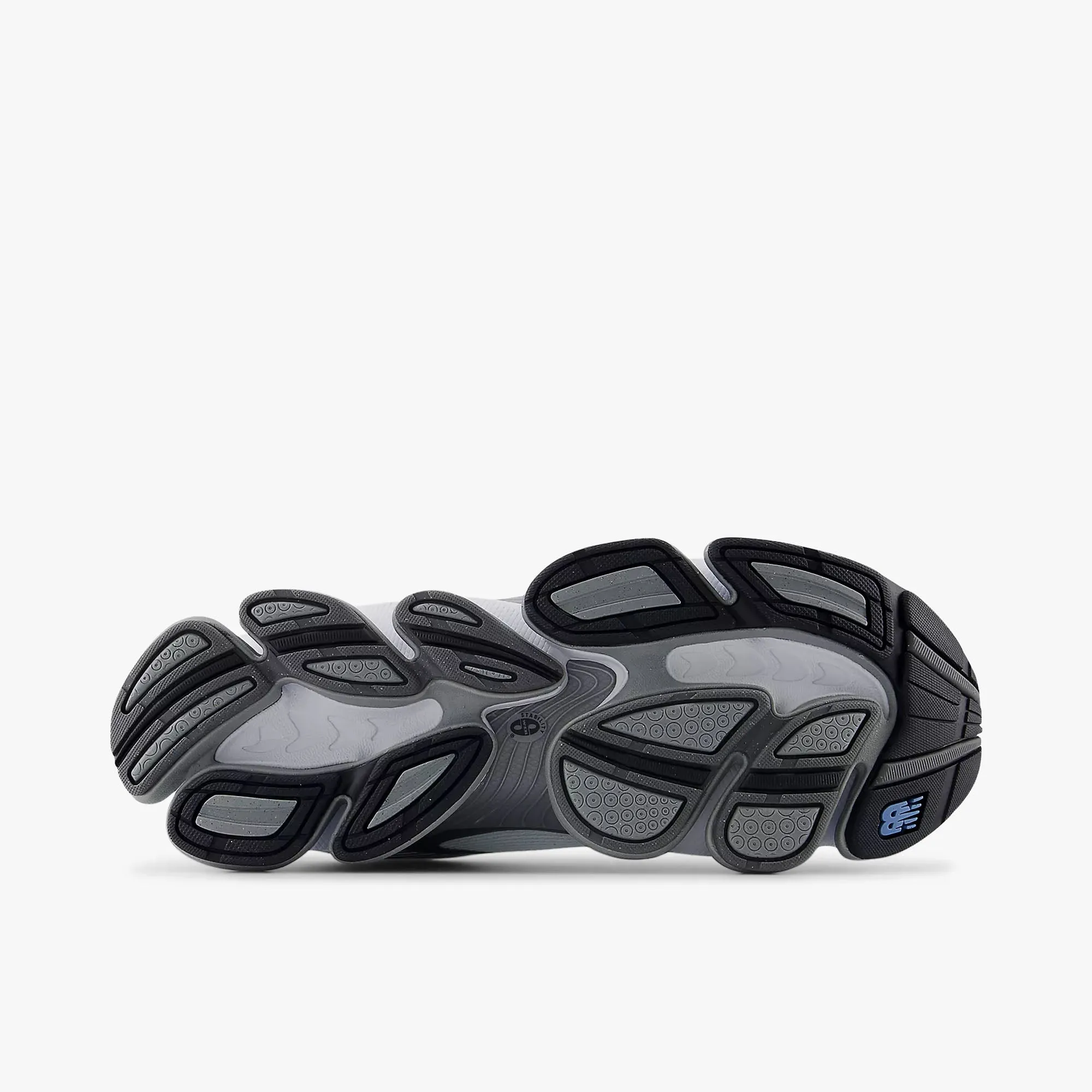 New Balance ABZORB 2000 White / Silver Metallic - Castlerock Abrasion Shield Multi Terrain