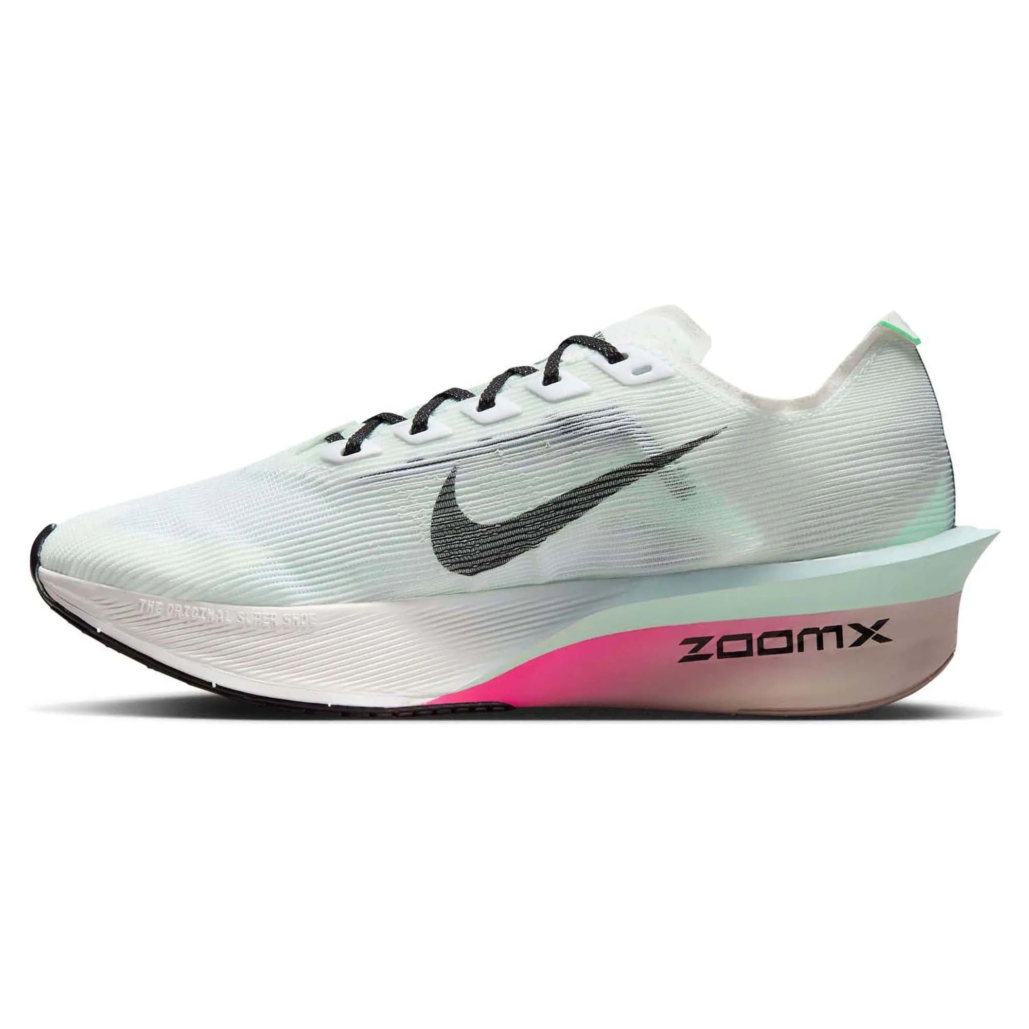 Fight Mode Zoomx Vaporfly Women's Road Racing Shoes Angled-Heel