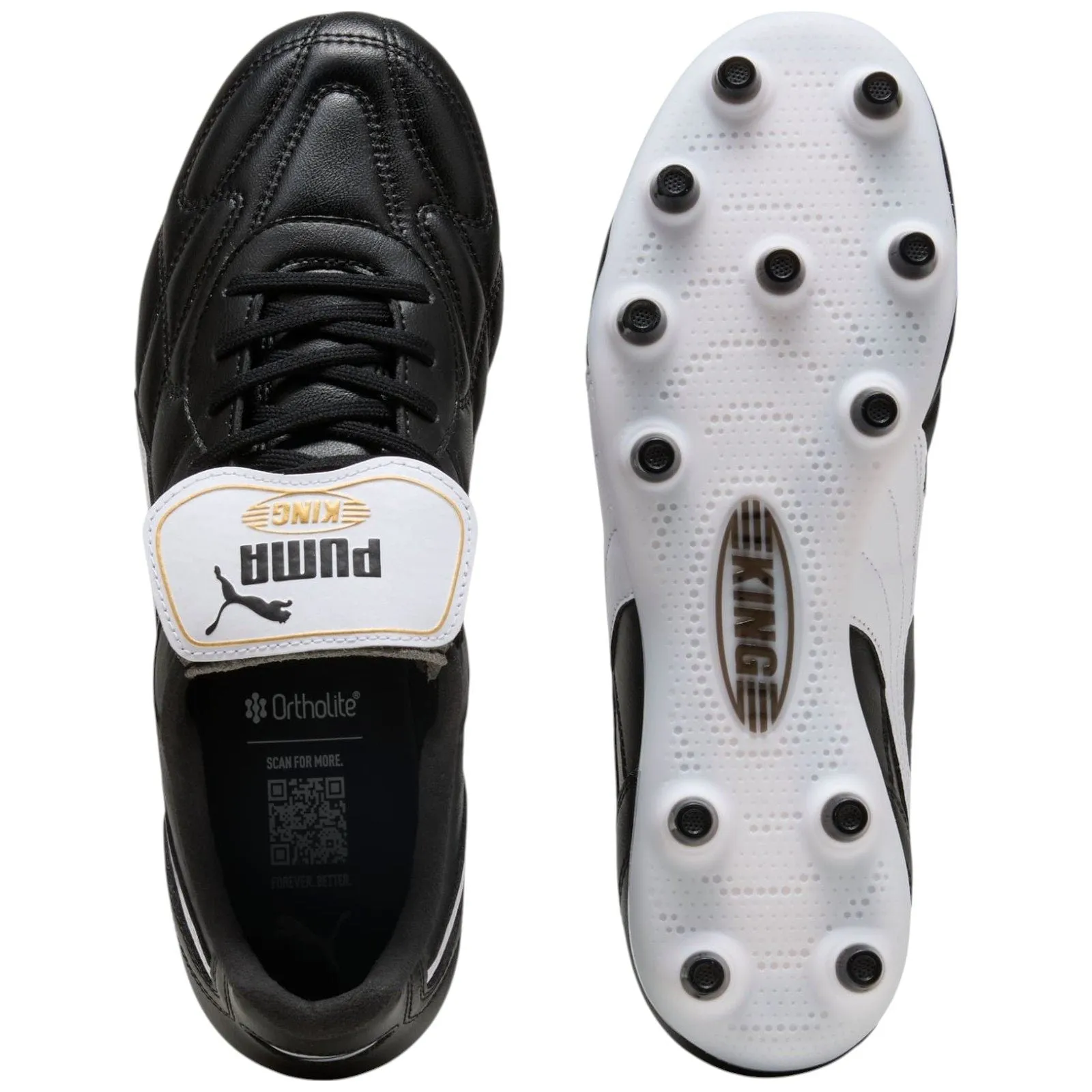 Stable Step Puma King Top Adults Firm Ground Lace Football Boots