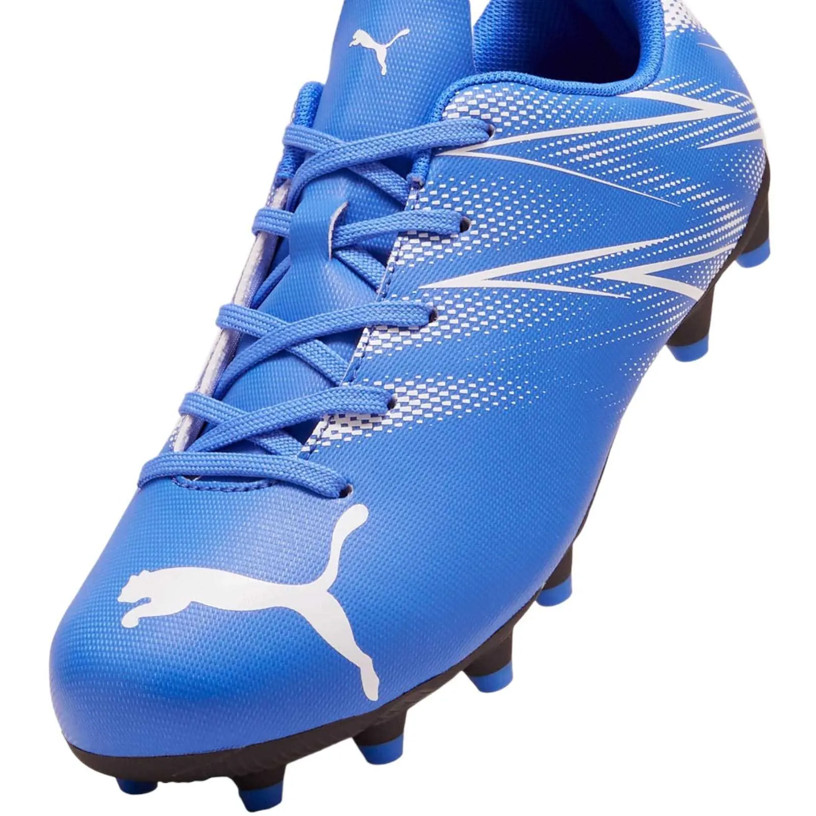 Puma Kids Attacanto FG Blue Ankle Lock Friction Zone