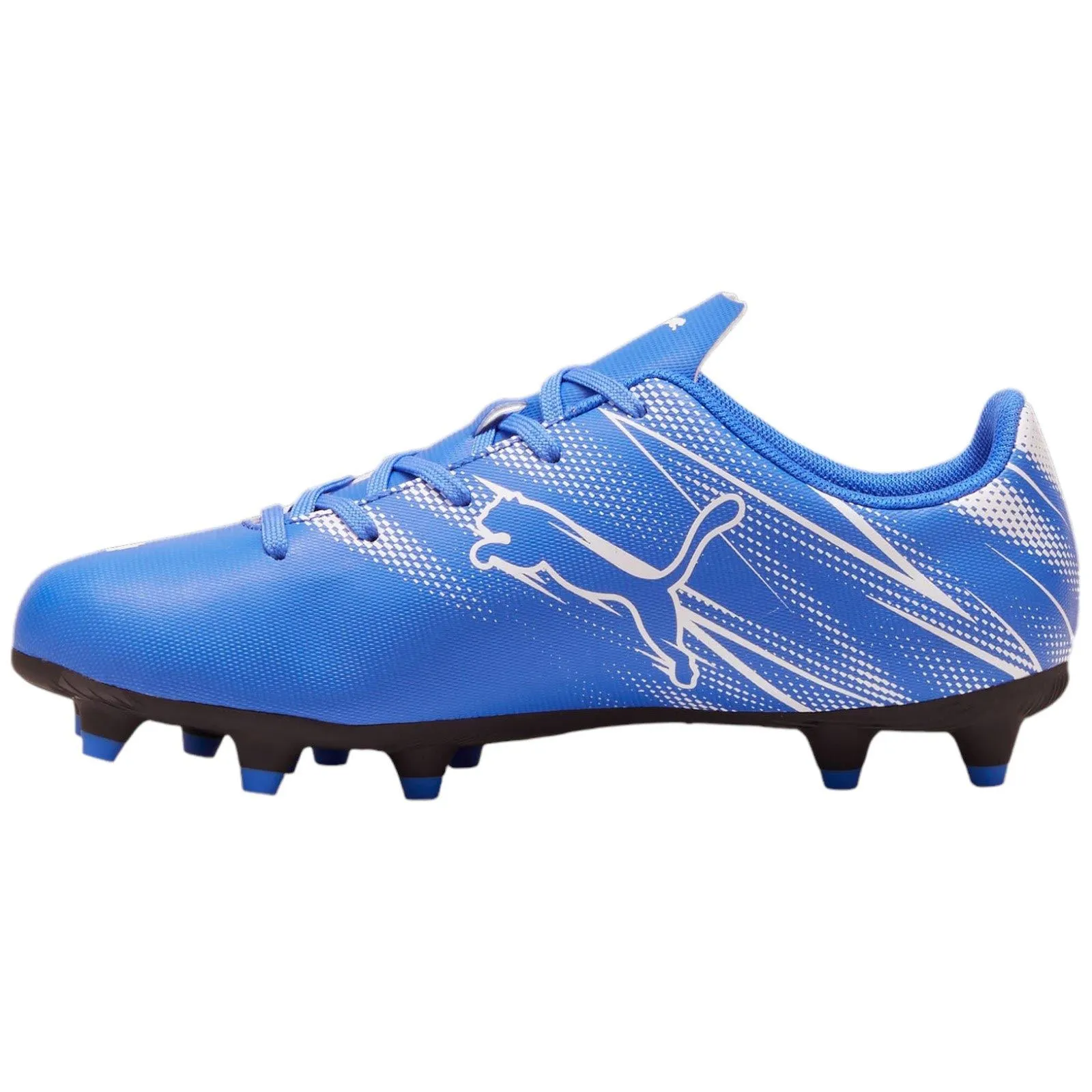 Puma Kids Attacanto FG Blue Wet Weather Elastic Fit