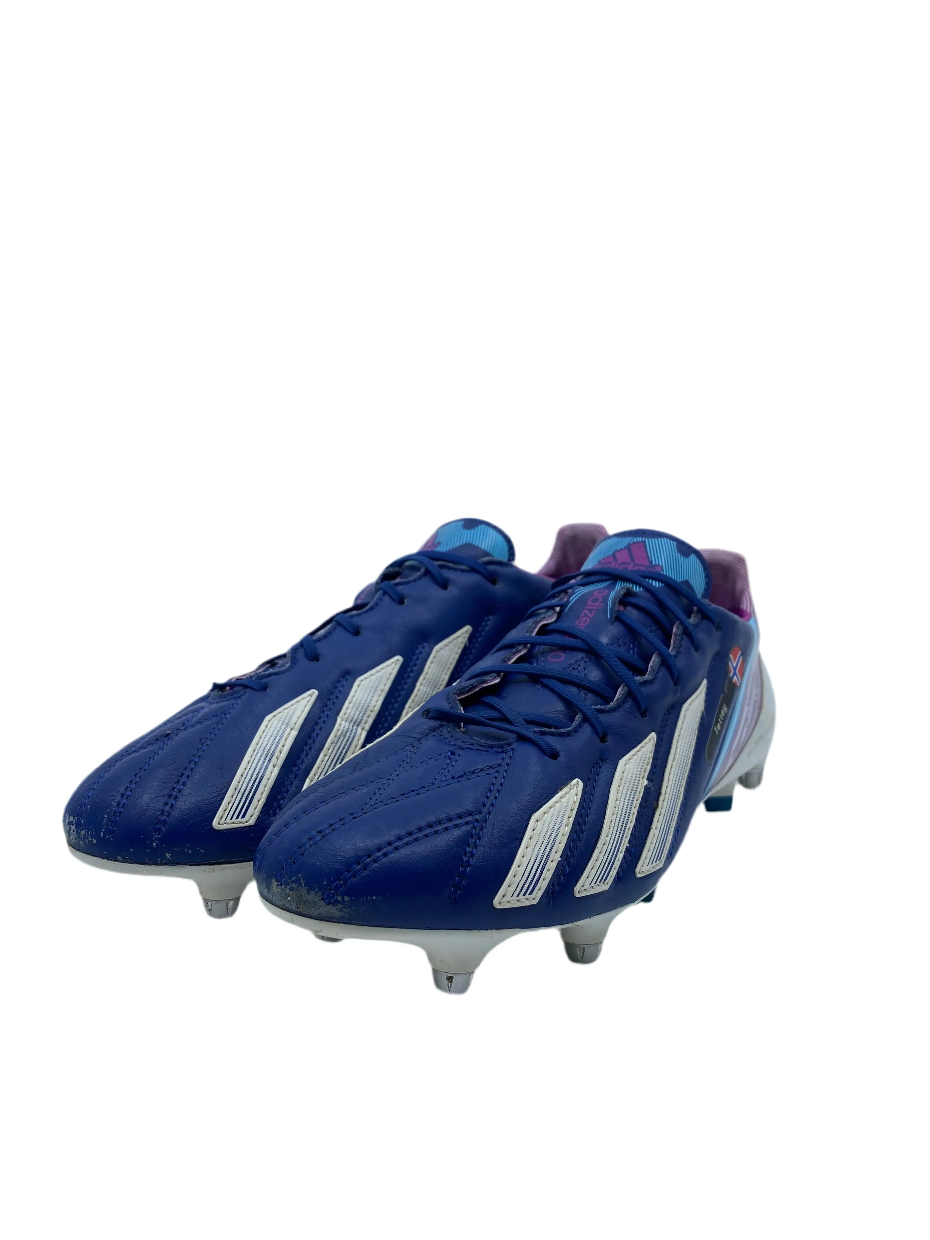 Adidas F50 Adizero - Size Left Foot  42 and Right Foot 41 1/3 Traction Pad Quick Transition