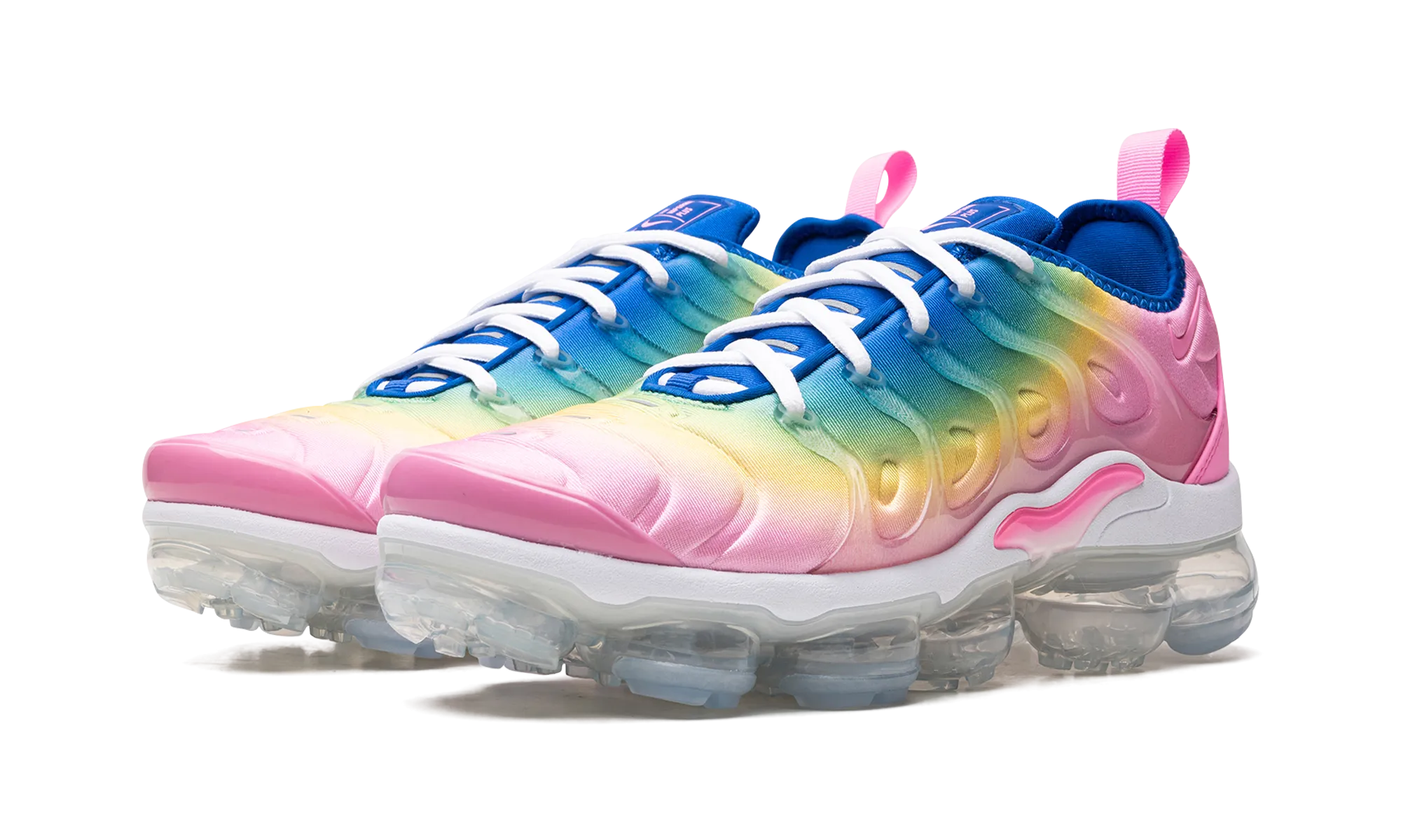 AIR VAPORMAX PLUS MNS WMNS "Cotton Candy Rainbow" hiking - like running shoes Rubber Outsole