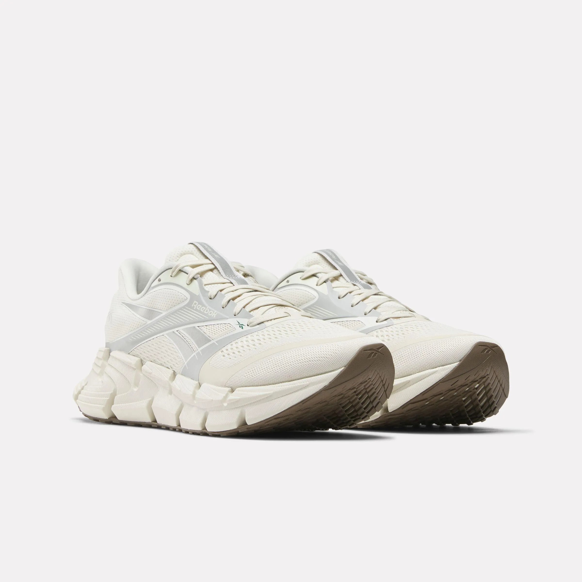Reebok Footwear Men FloatZig 2 Running Shoes ALABASTER/GREY 1/TREK GREY amateurs Comfortable Heel