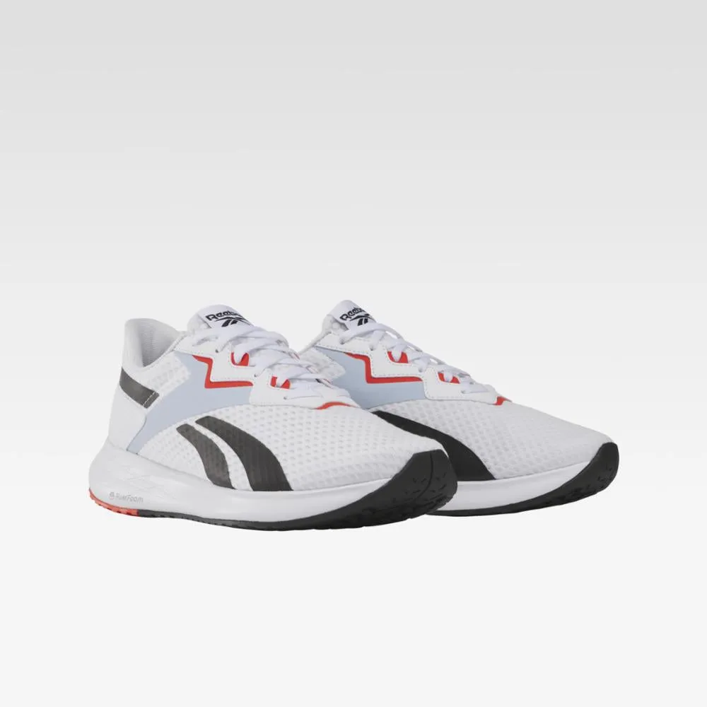 Reebok Footwear Men Energen Plus 2 Shoes FTWWHT/CBLACK/PALBLU Smooth interior road running shoe alternative