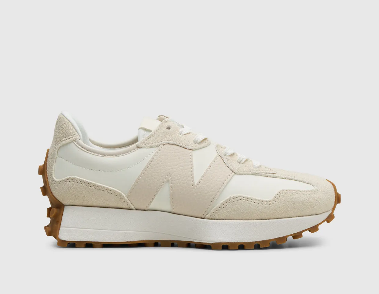 Flexible Midsole New Balance Women's 327 Sea Salt / Linen