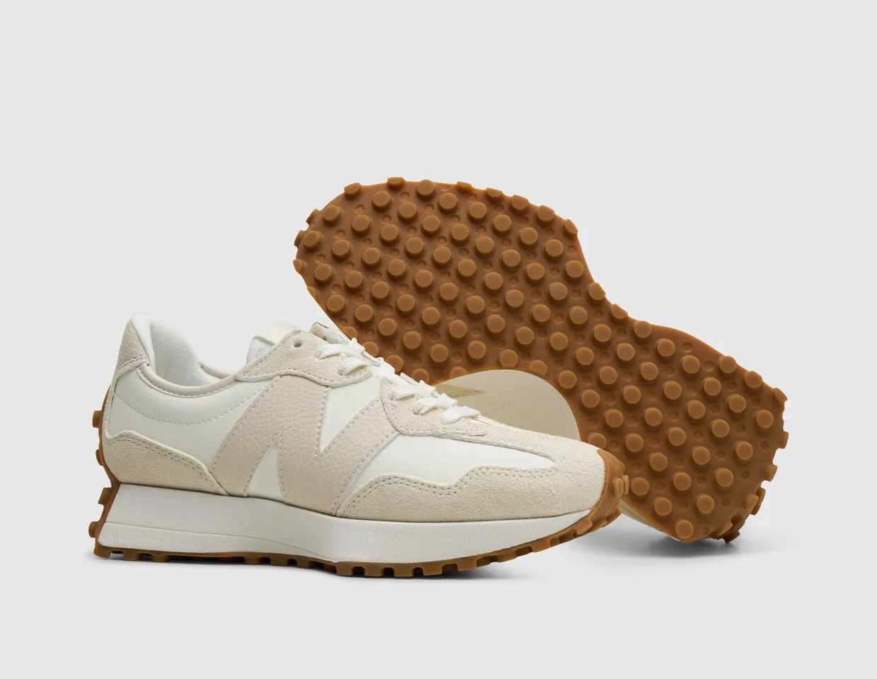 New Balance Women's 327 Sea Salt / Linen Everyday Sneakers
