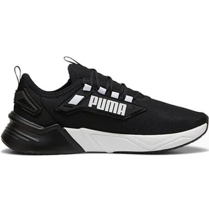 Puma Men'S Retaliate Black/White Running Shoes forest walk