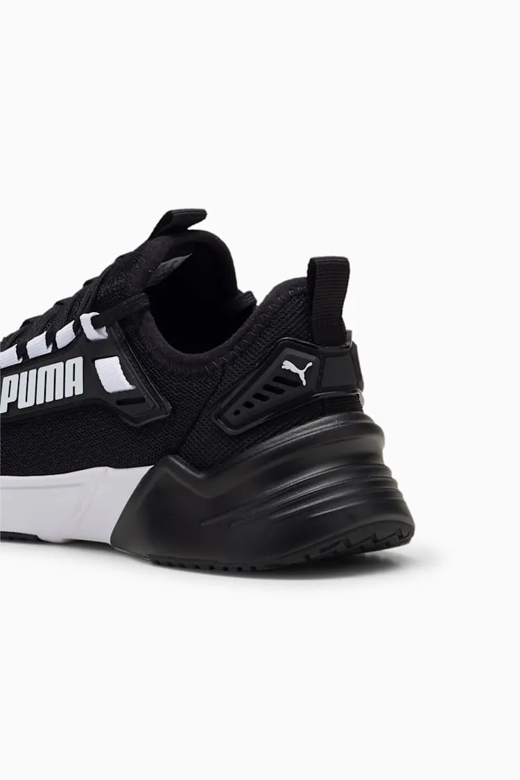 Puma Men'S Retaliate Black/White Running Shoes White Clean
