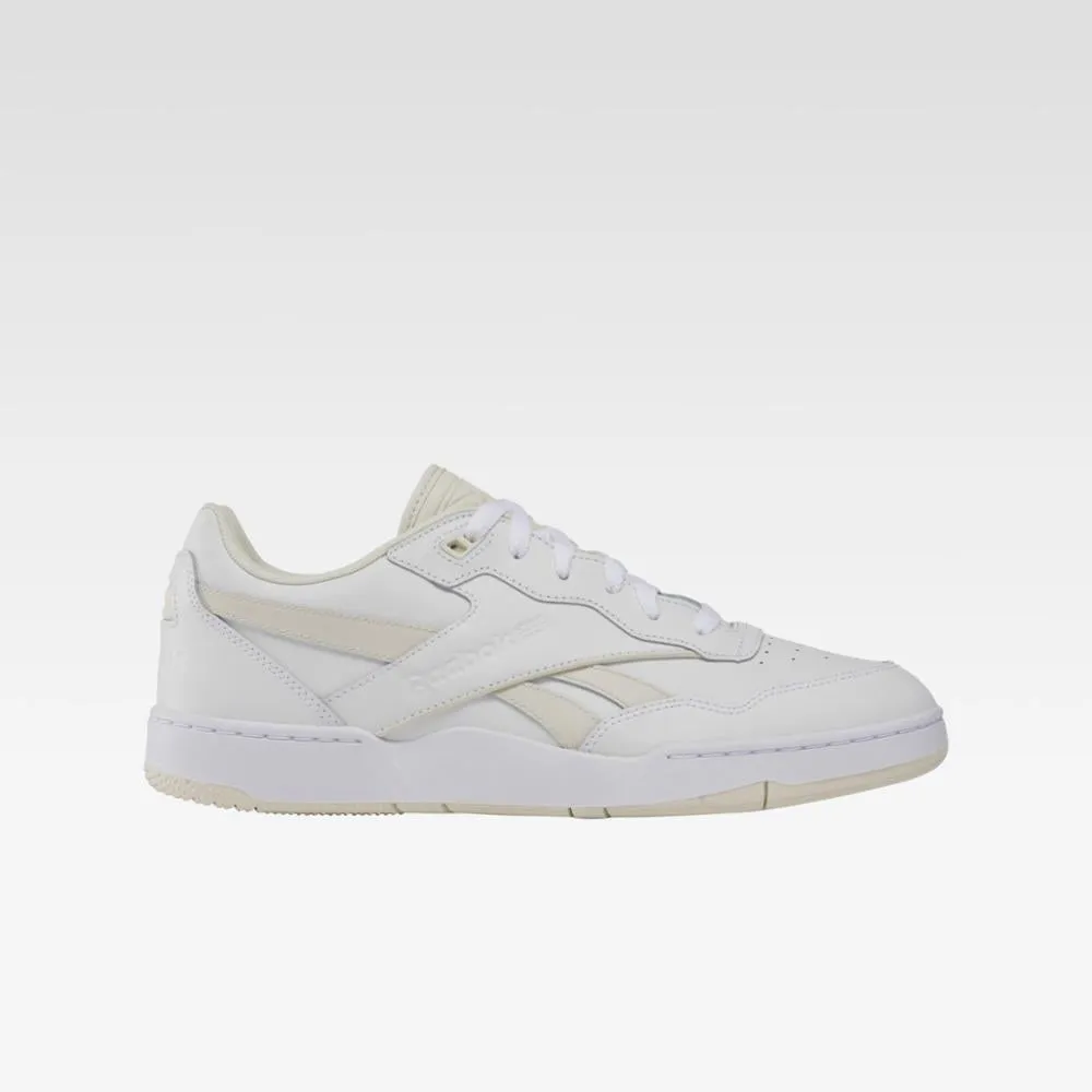 Firm Edge Reebok Footwear Men BB 4000 II Basketball Shoes WHITE/CHALK/BON