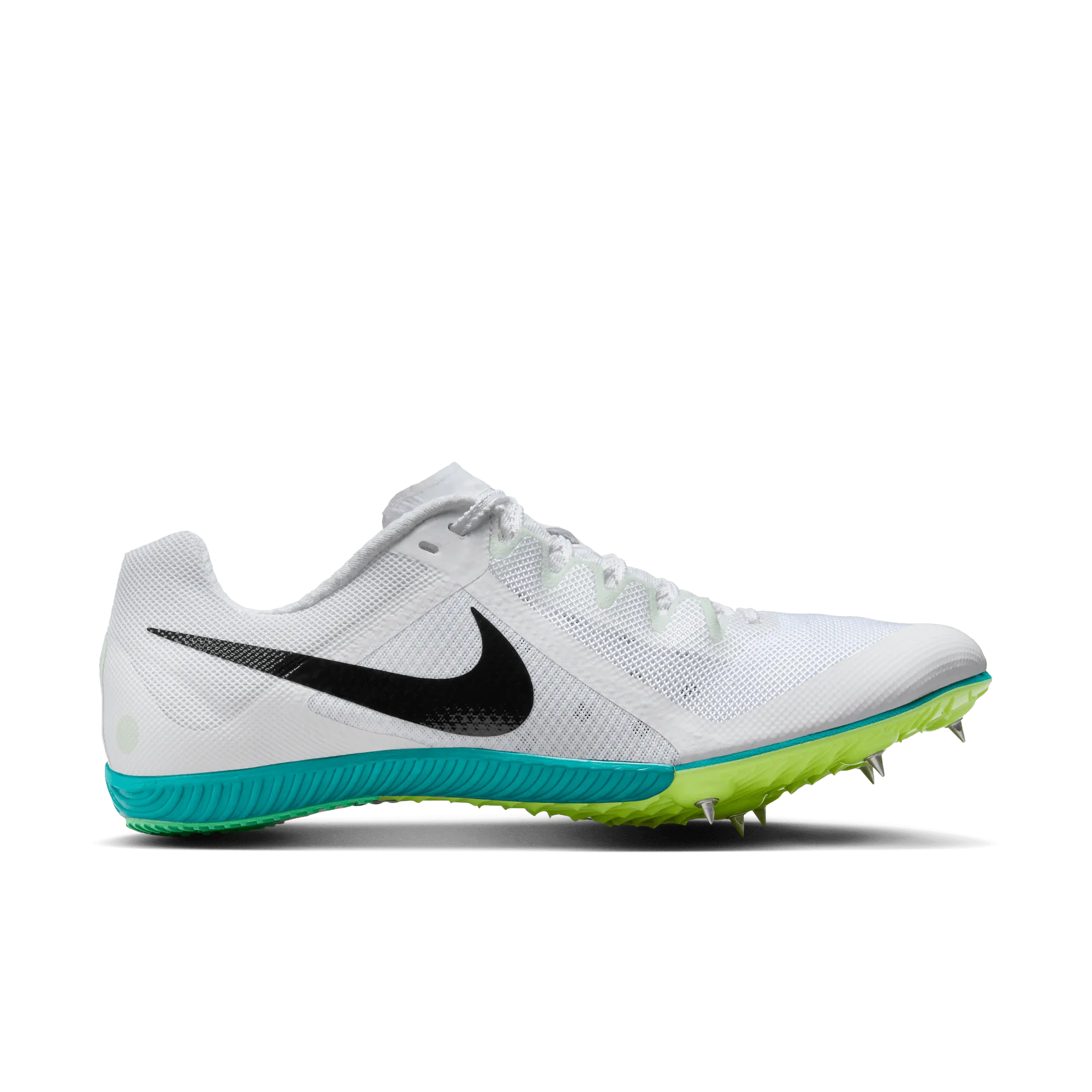 ZOOM RIVAL MULTI - D - 102 WHITE/BLACK running in a school run shoes