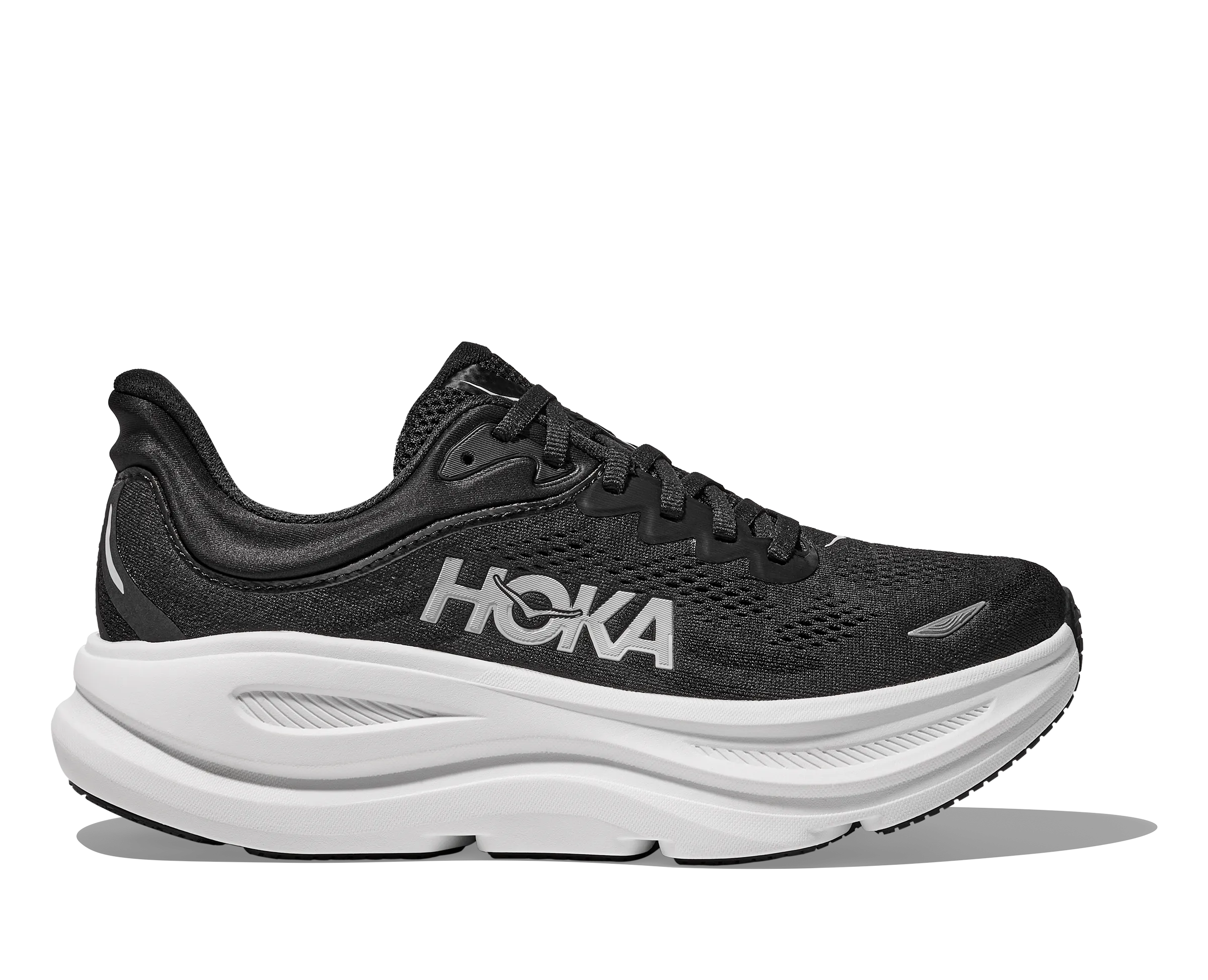 Aerobic Flex Sole Non Marking Tread WOMEN'S BONDI 9 - WIDE D - BWHT BLACK/WHITE