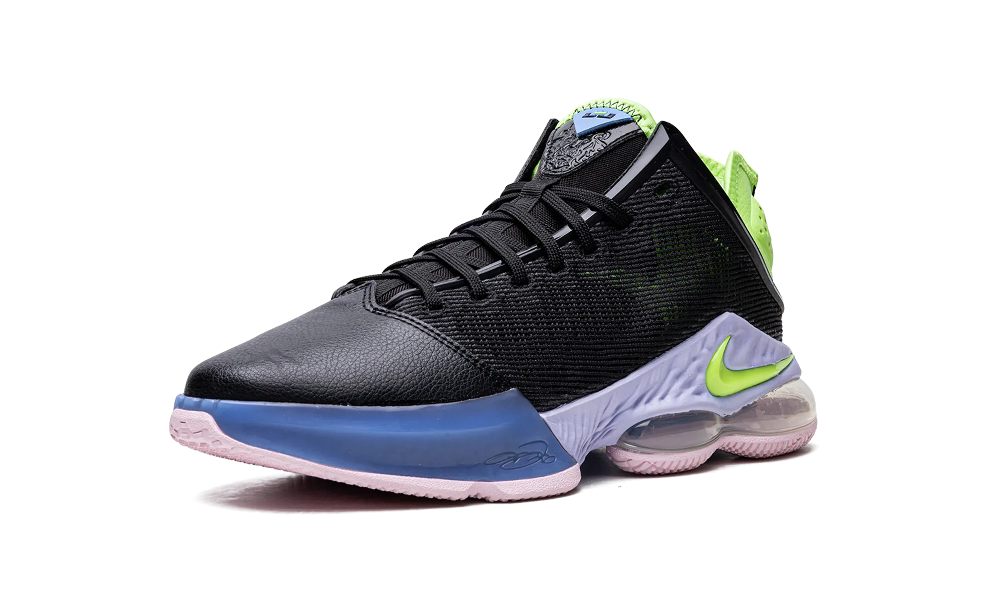 Quick Performance Shoes Impact protection LeBron 19 Low "Black / Ghost Green"