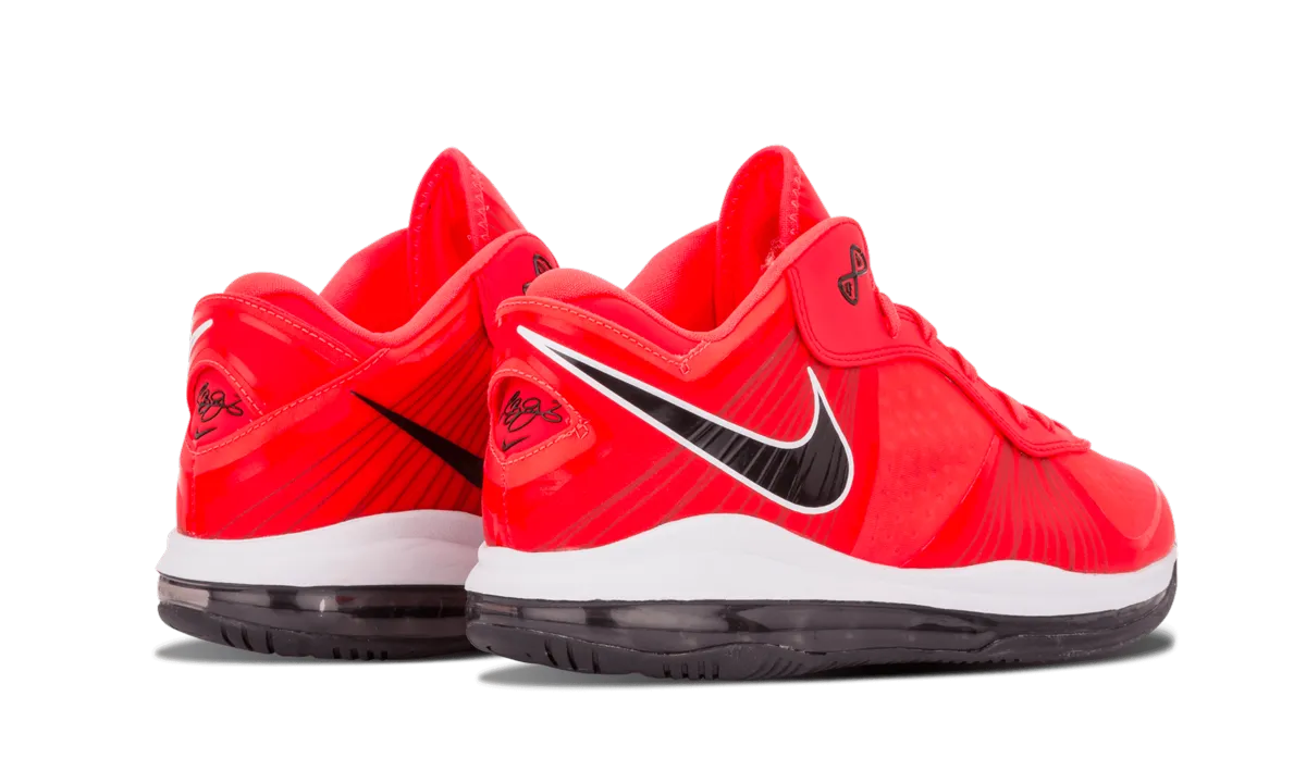 Lebron 8 V/2 Low "Solar Red" Fast Break Knit Ankle Support
