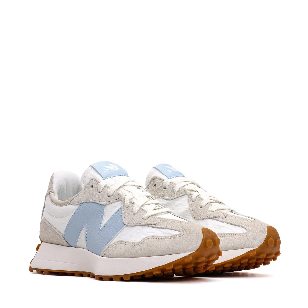 Rubberized Heel Guard Soft Bounce New Balance Women 327 Timberwolf Light Chrome Blue WS327FTA