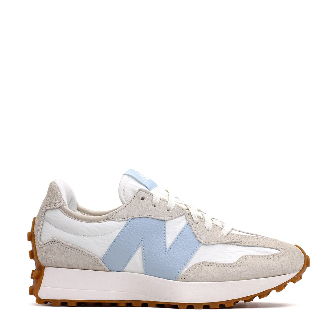 New Balance Women 327 Timberwolf Light Chrome Blue WS327FTA Fresh Pair