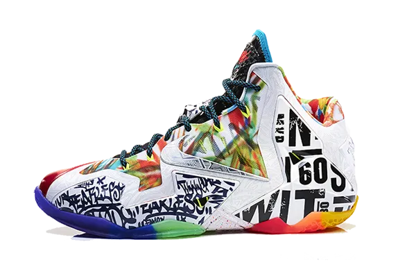 Outdoor Comfort Layered Impact Zones Nike LeBron 11 "What The"