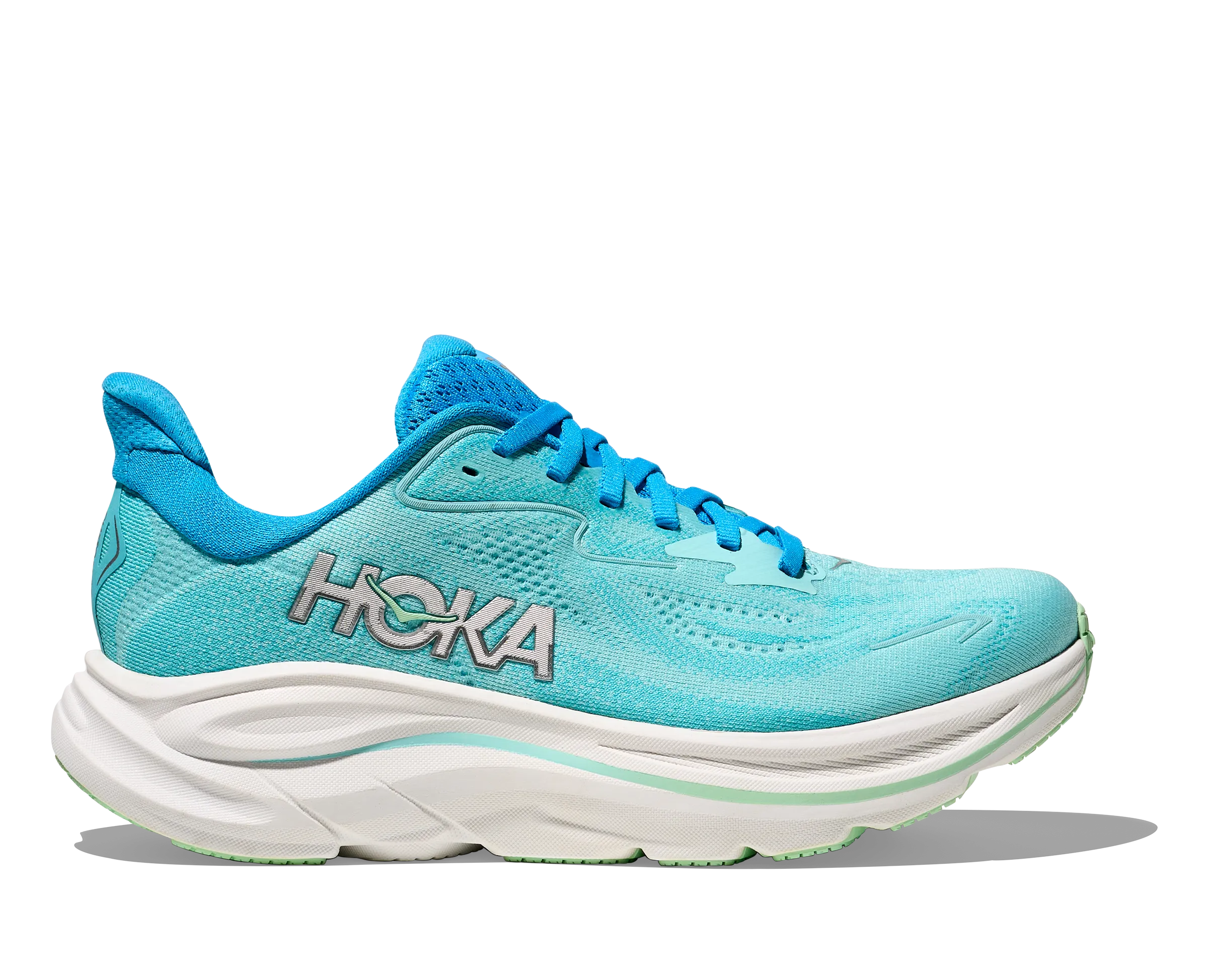 Quick Dry Insole WOMEN'S CLIFTON 10 - WIDE D - SKYW SKYWARD BLUE / CIELO BLUE