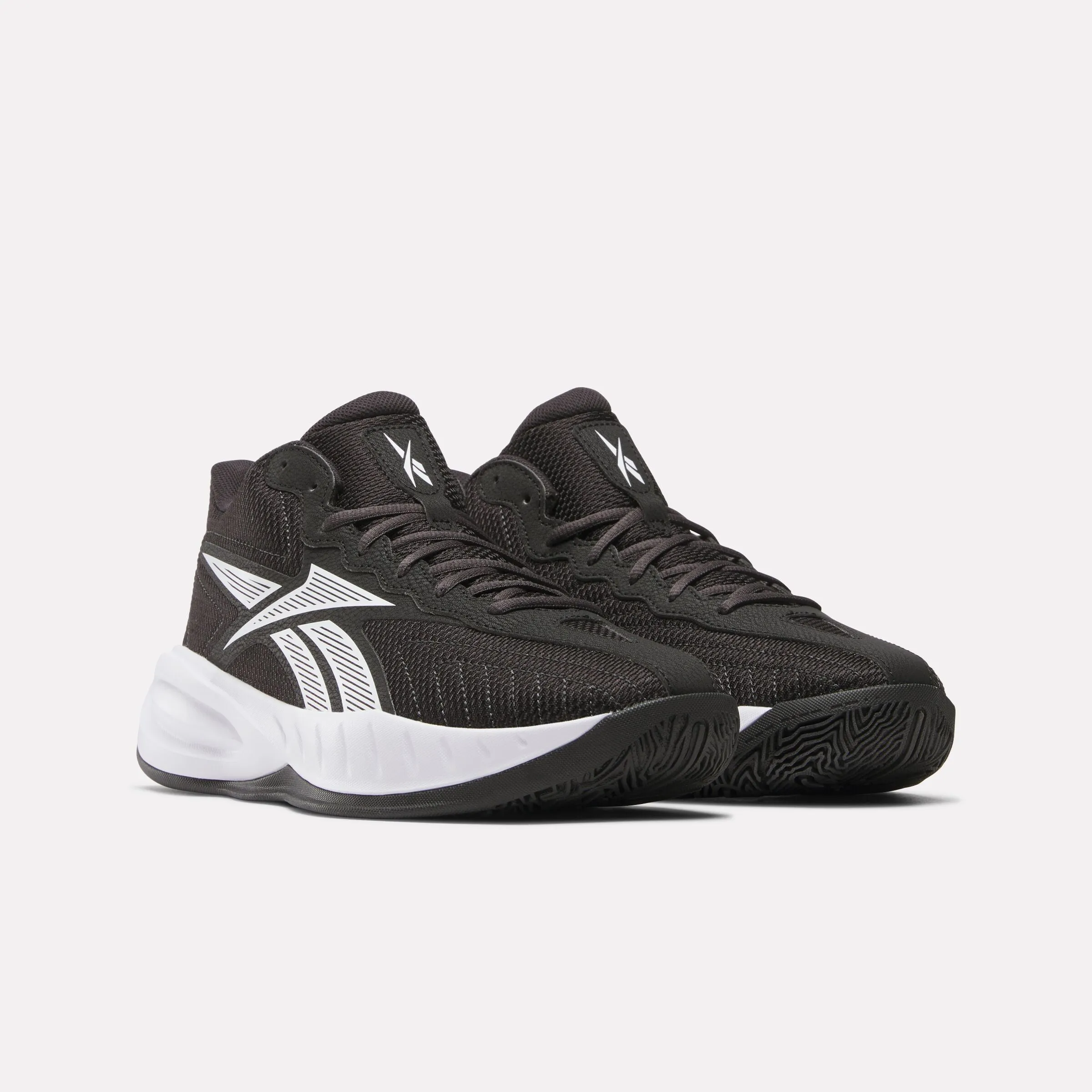 Reebok Press Black/White/Black Vintage Love