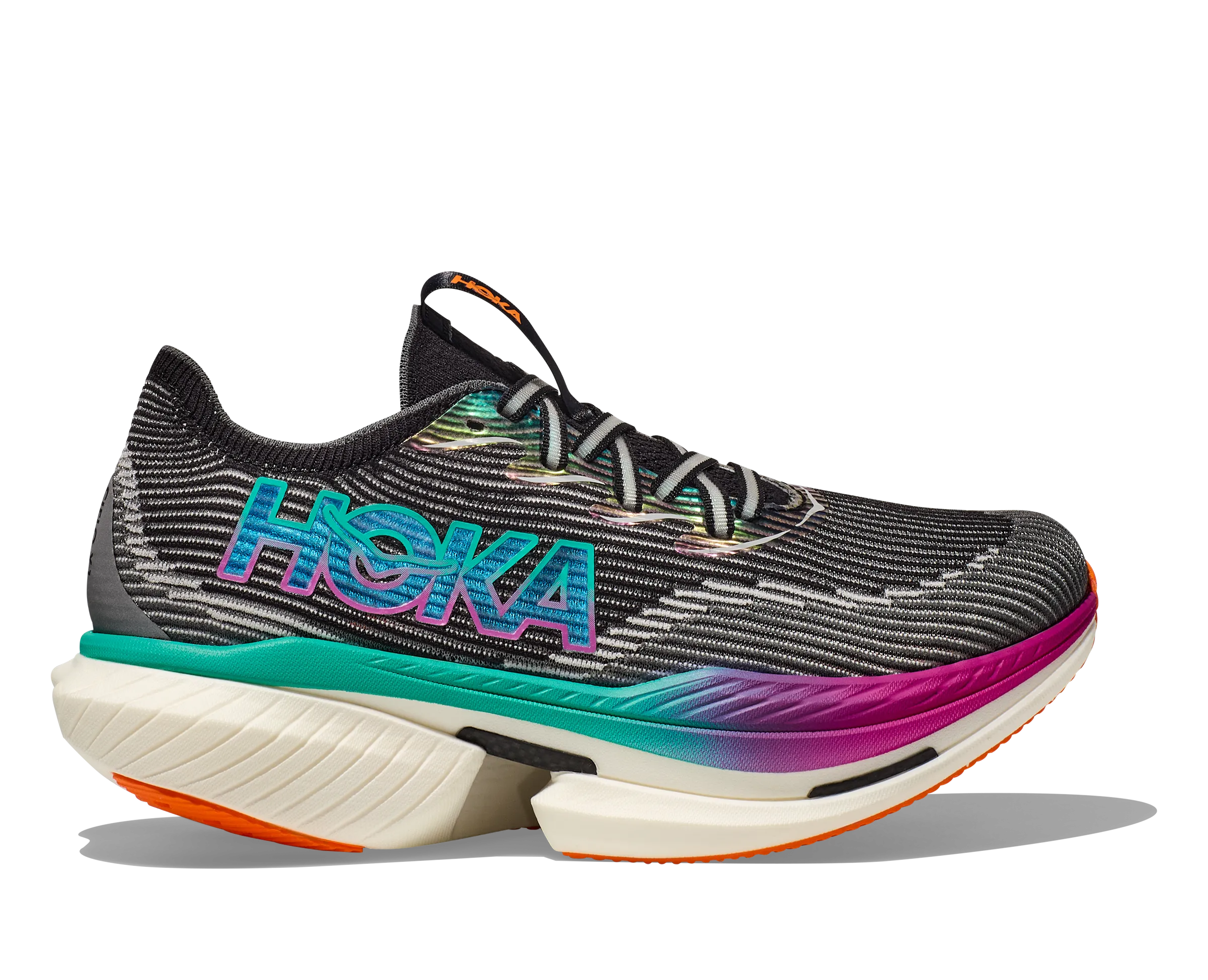 Gusseted Tongue UNISEX CIELO X1 - D -BCQ BLACK/ELECTRIC AQUA