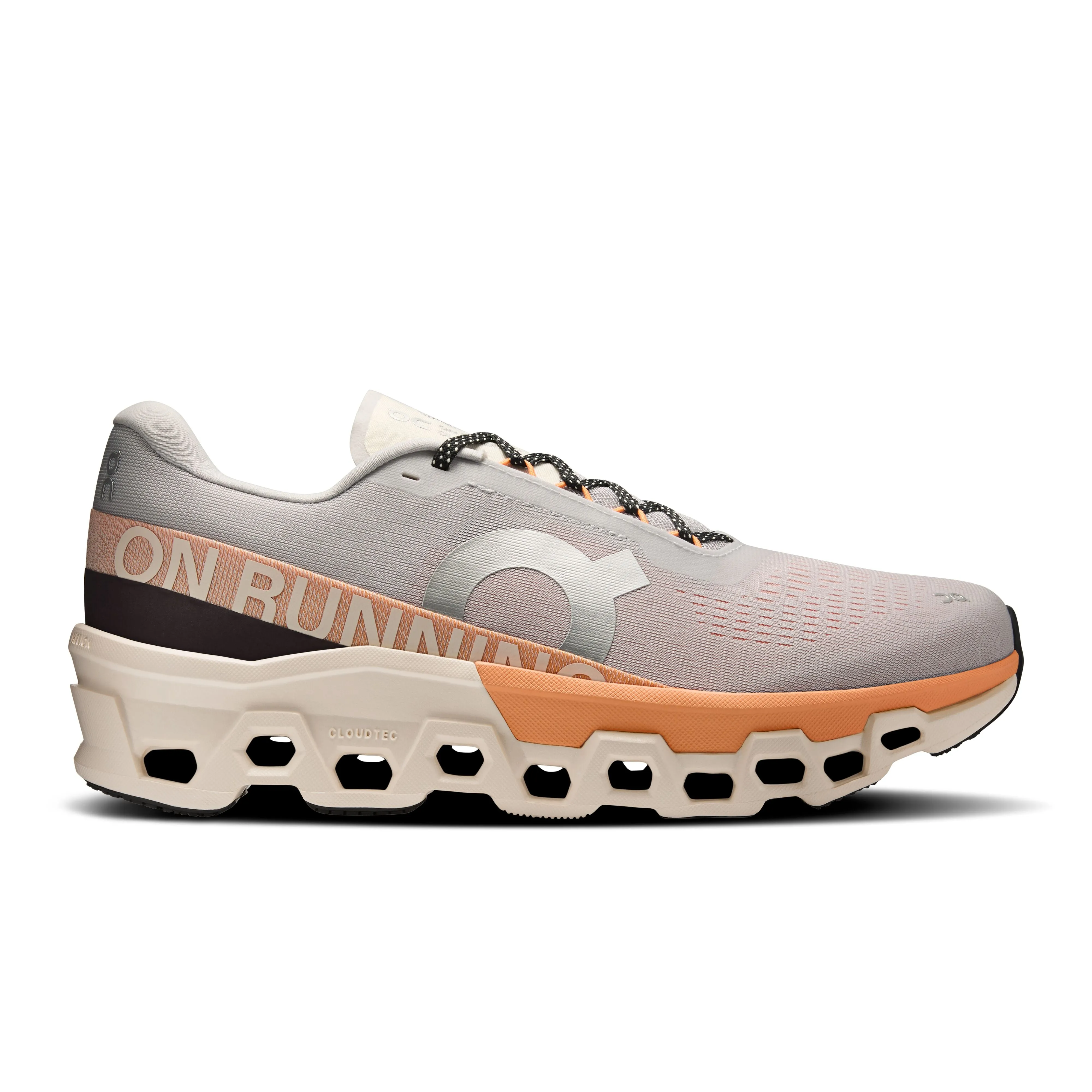 Comfortable Upper Breathable Insoles MEN'S CLOUDMONSTER 2 - D - GLACIER/TANGERINE