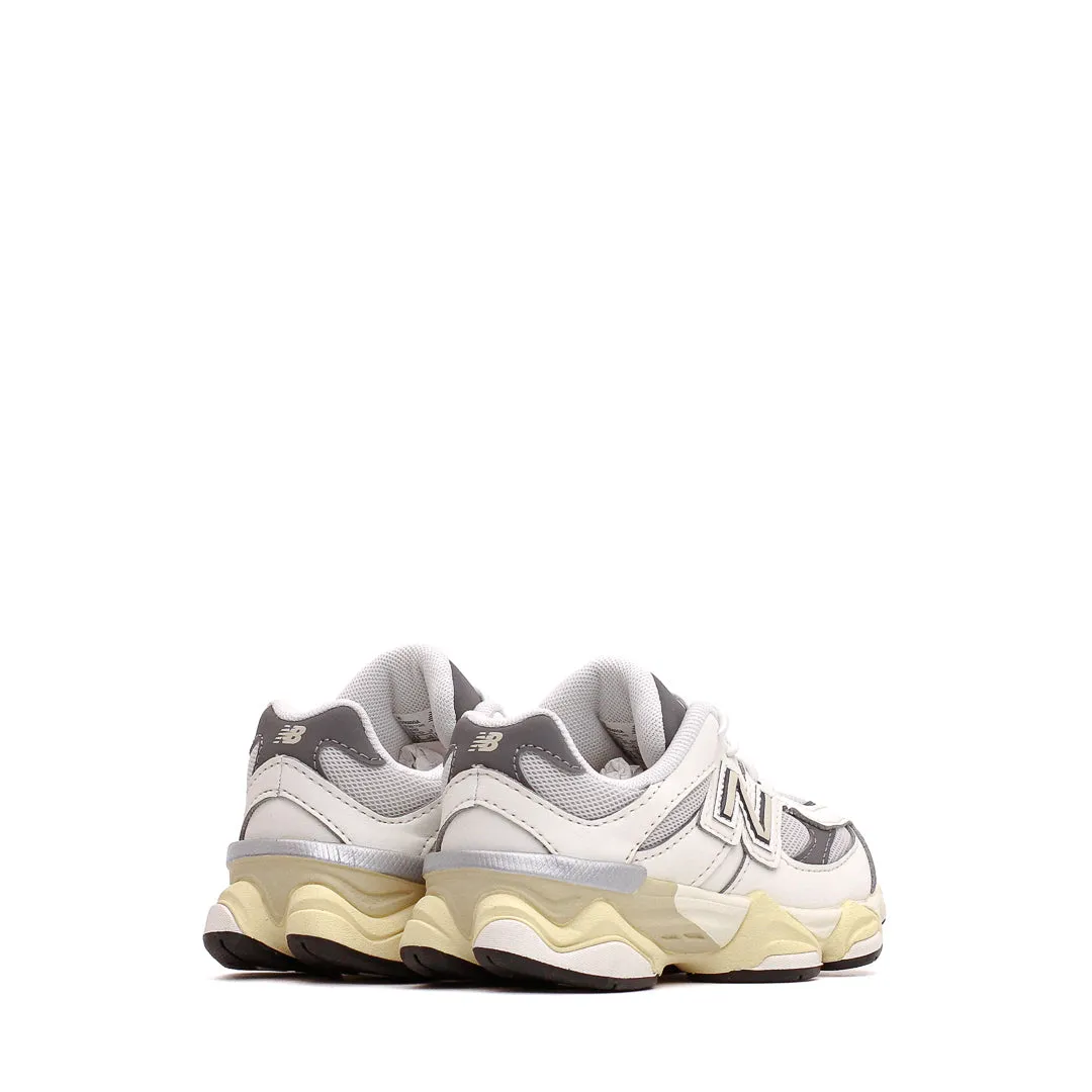 New Balance Kids 9060 Sea Salt (TD) IV9060GA Cushion Heel