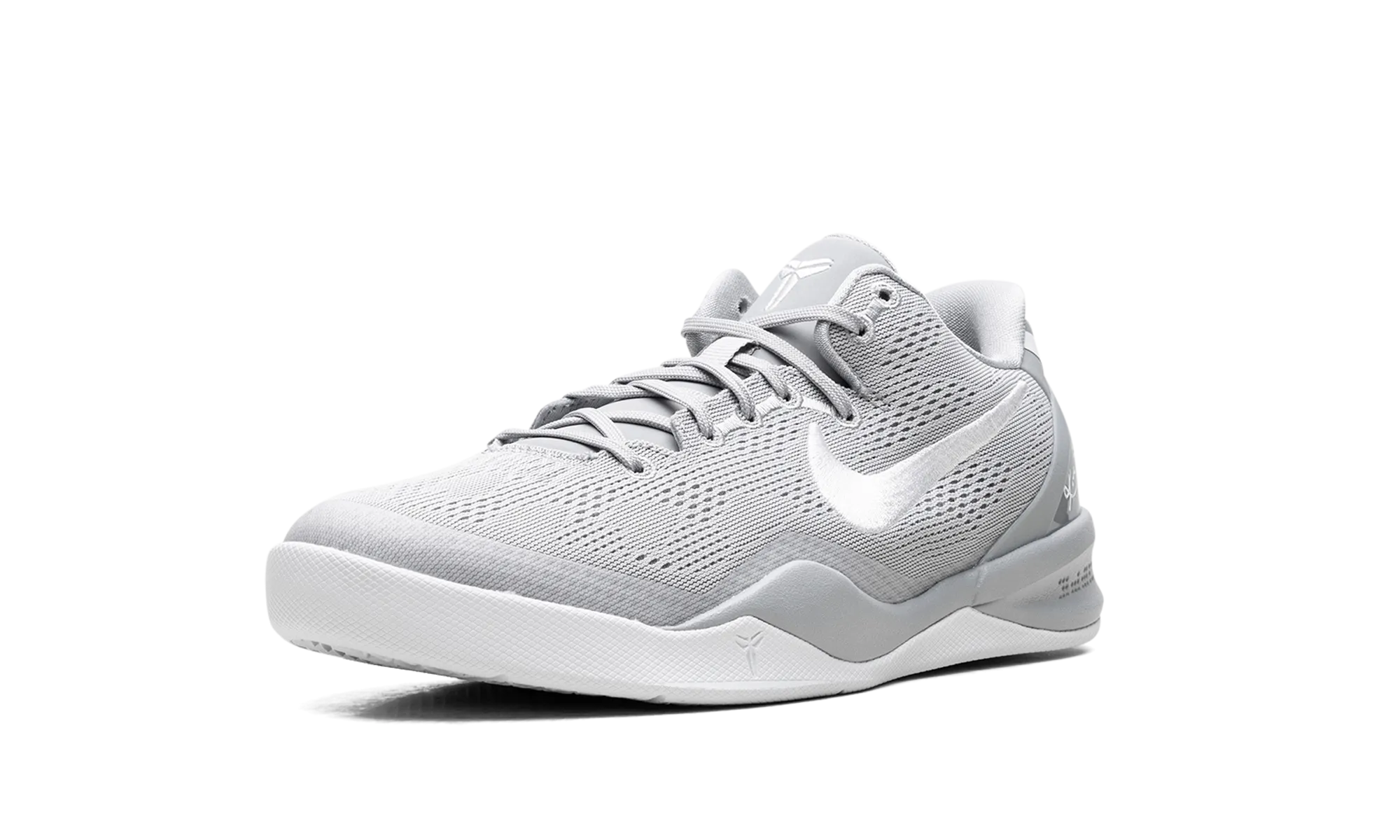 Kobe 8 Protro GS "Wolf Grey" Durable Traction Outsole