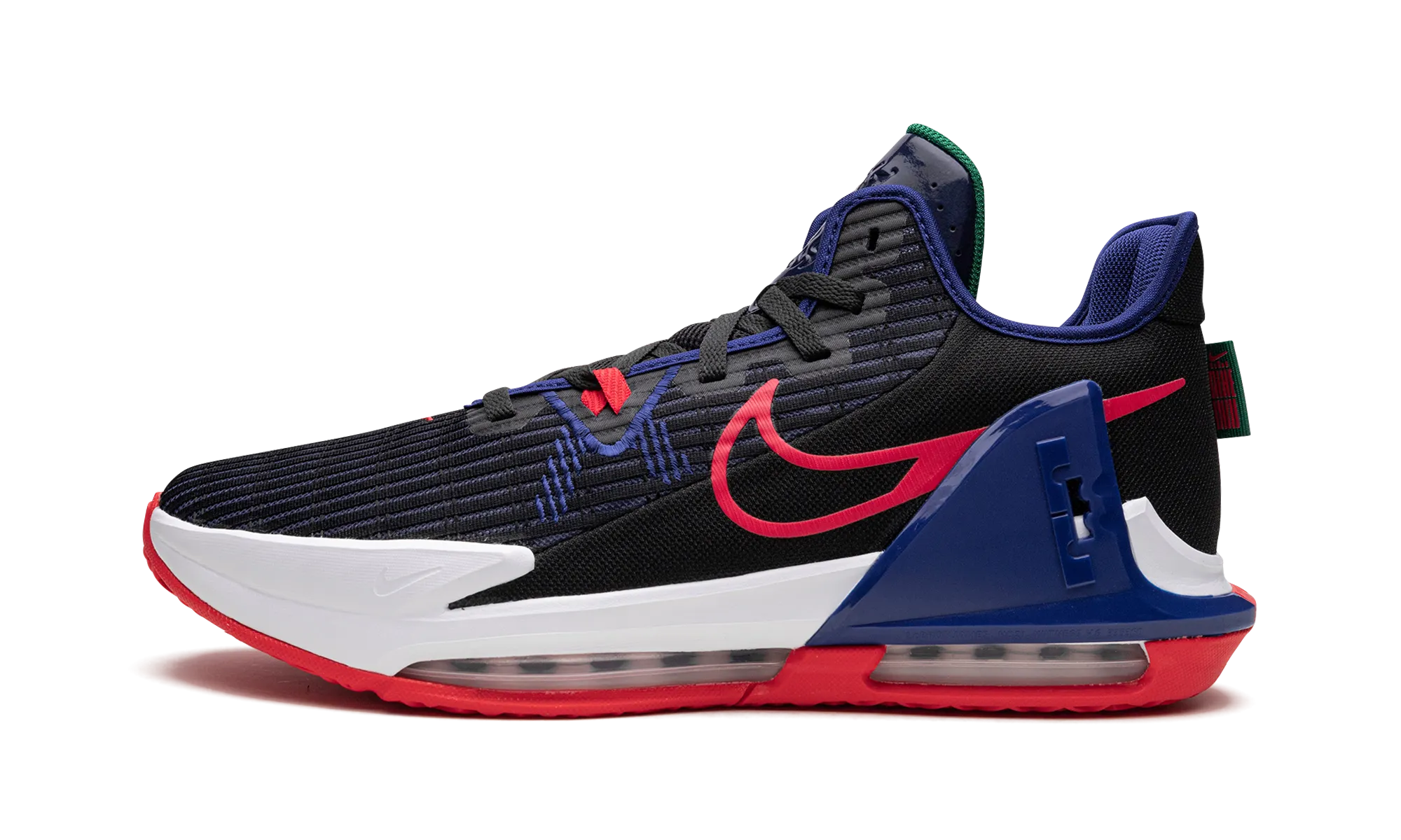 SyntheticUpper Fast Footwork LeBron Witness VI "Blackened Blue"