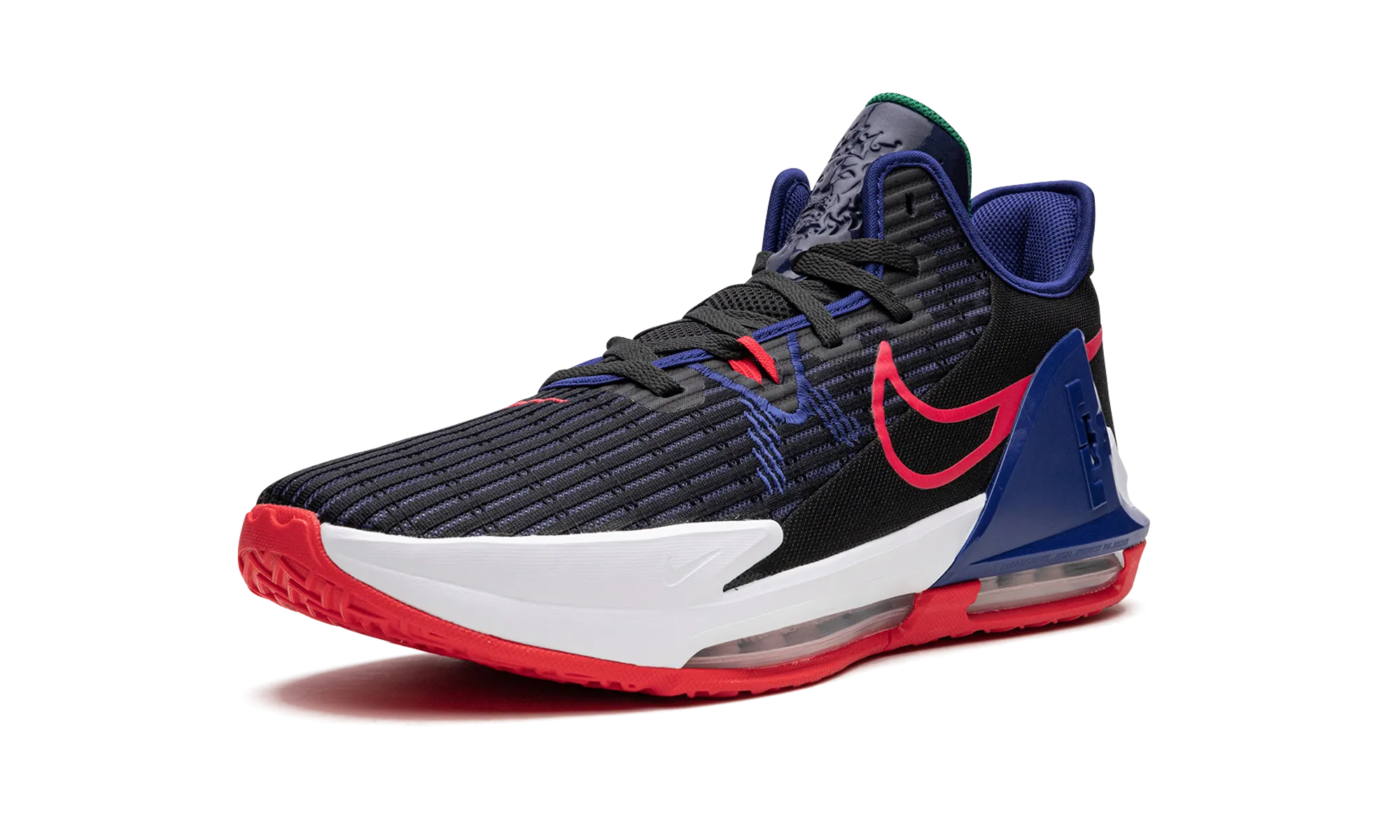 LeBron Witness VI "Blackened Blue" Game Time Traction Vertical Leap Optimization
