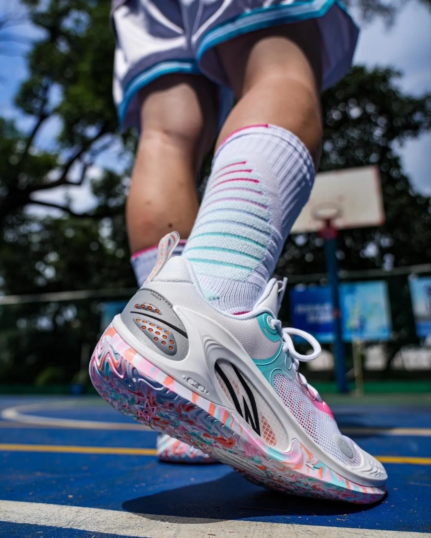 Li-Ning Wade 808 3 - Family Love Diagonal Flex Notches classic tone